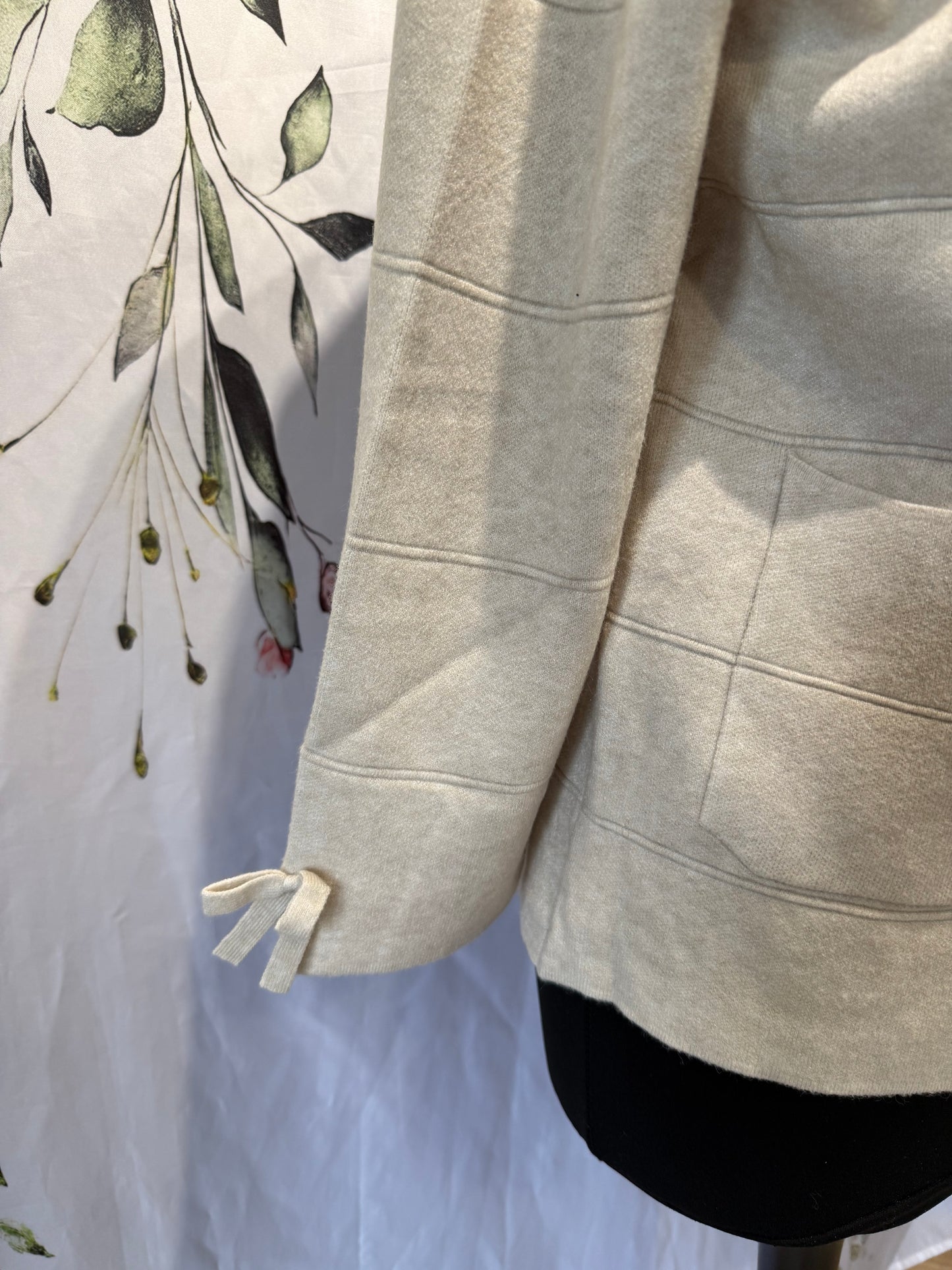 Bow Sleeve Cardigan