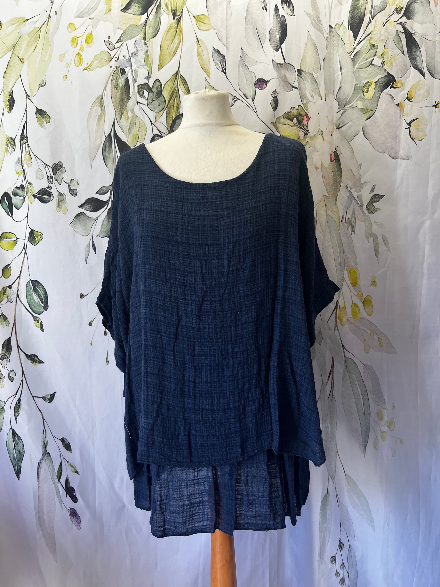 Layered Cotton Top