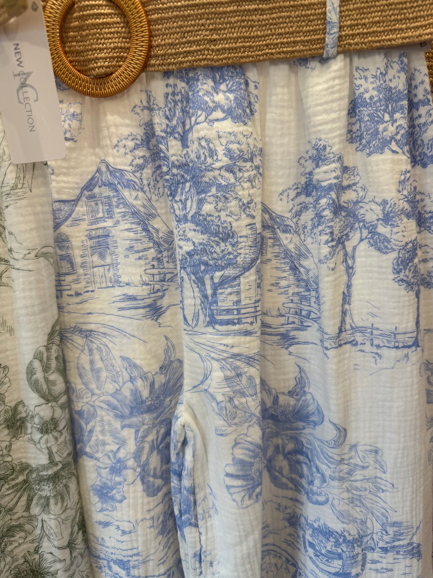 Wide Cotton Trousers