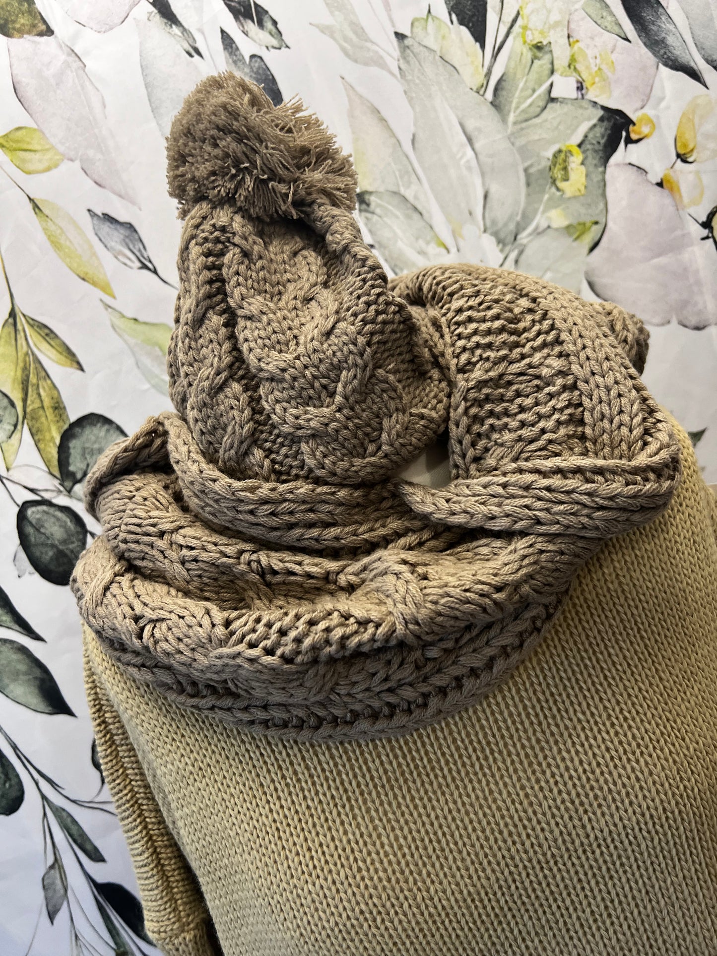 Contrast Stitch Knit