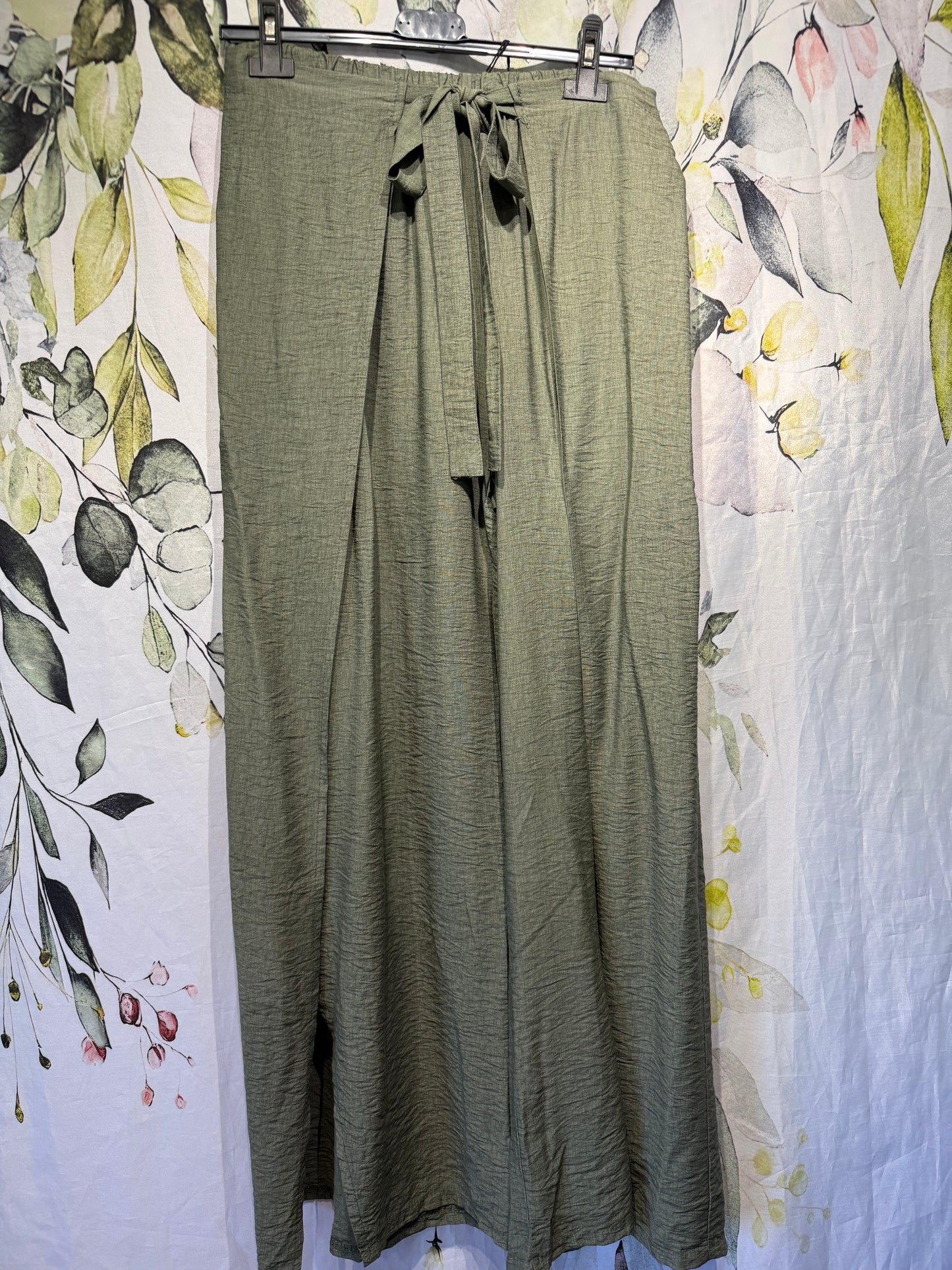 Wrap Front Trousers