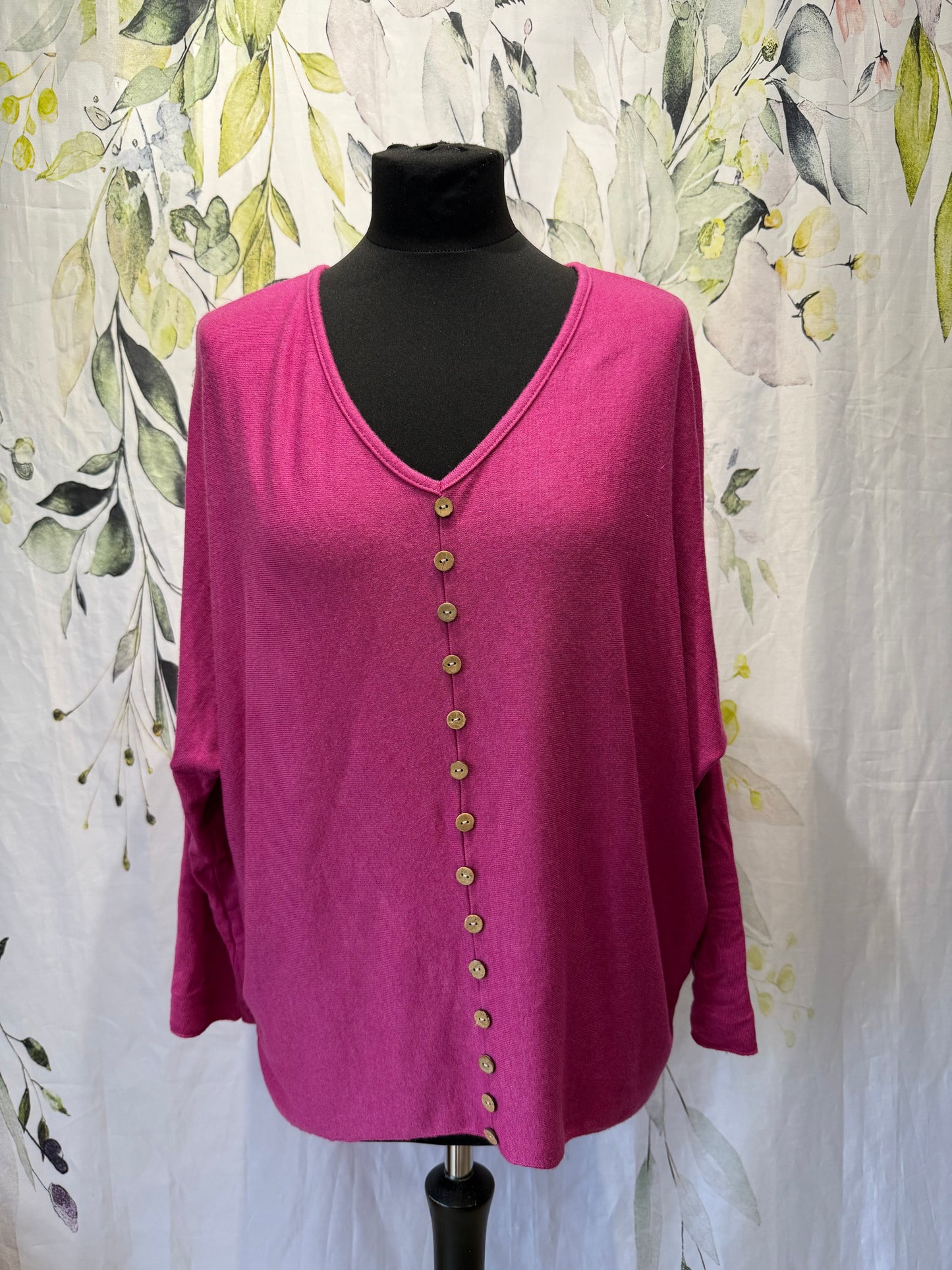 Button Detail Knit