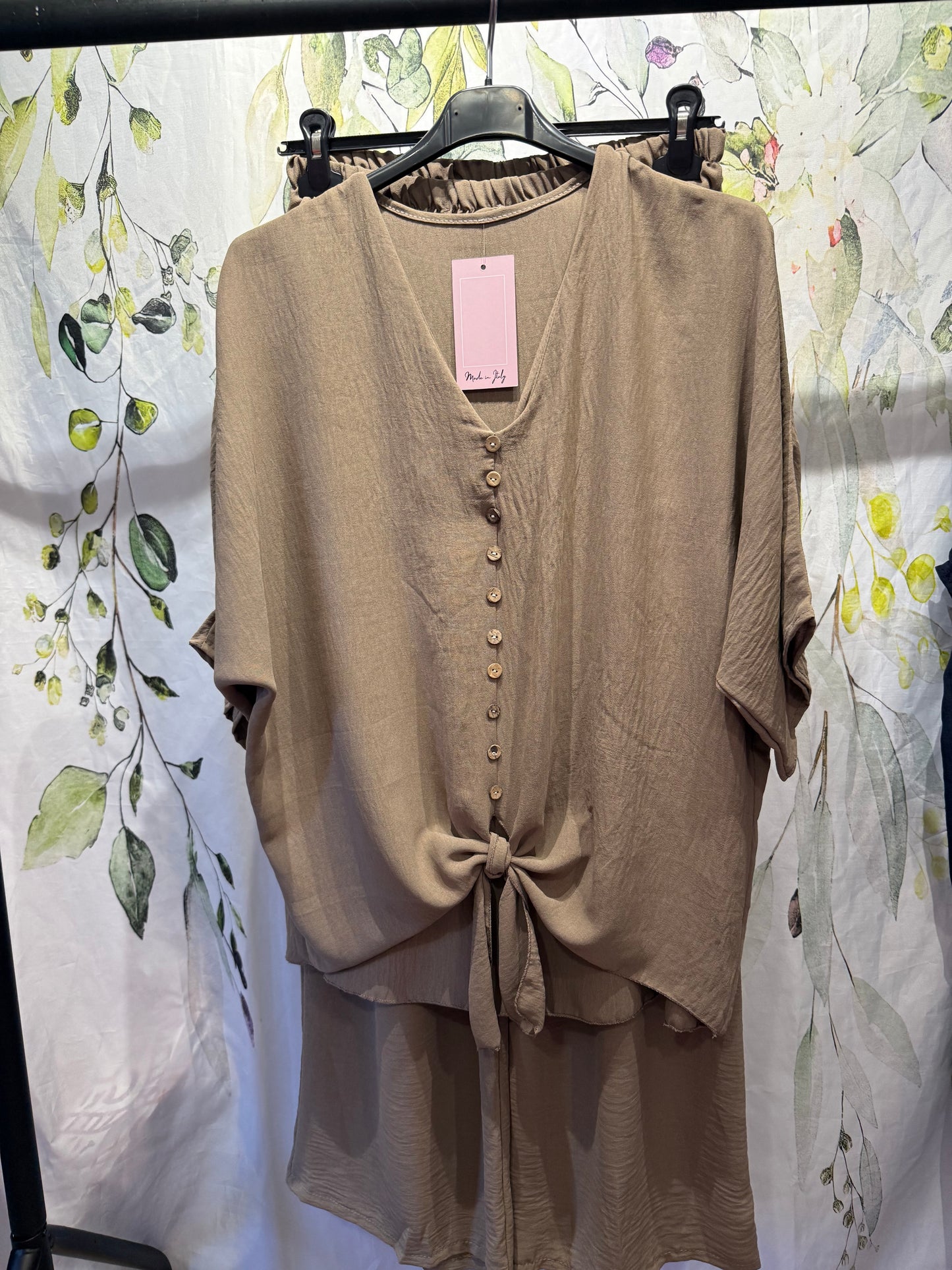 Tie Front Co-ord Set