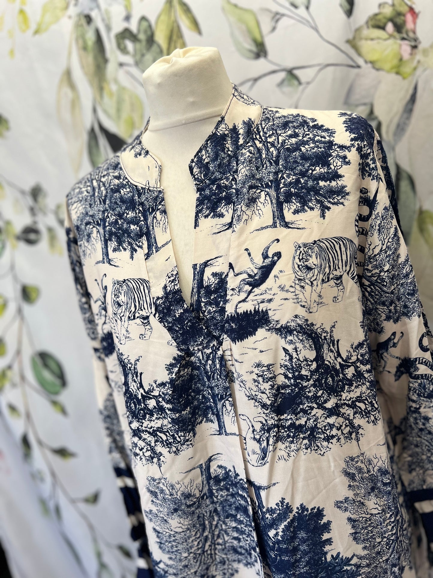 Jungle Print Tunic Dress