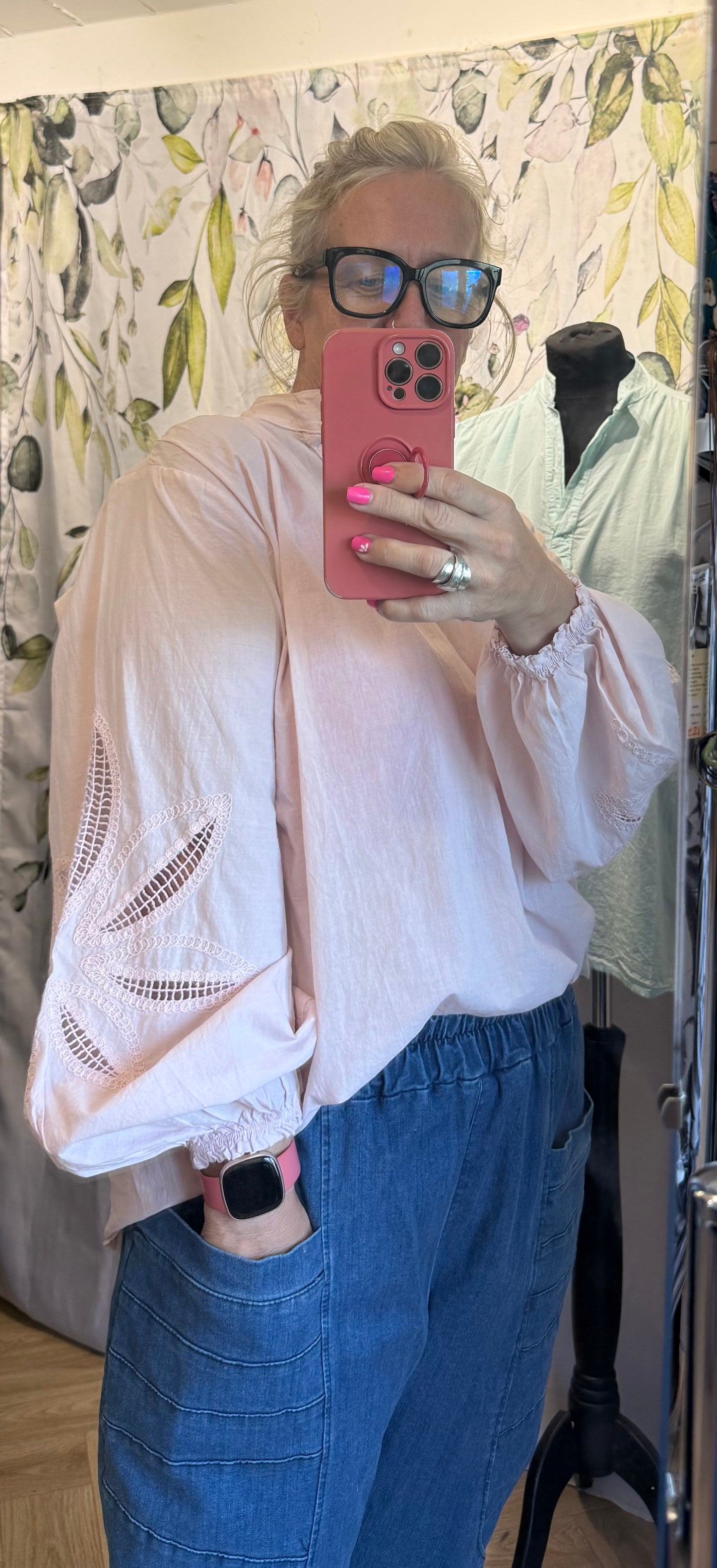 Crochet Arm Shirt
