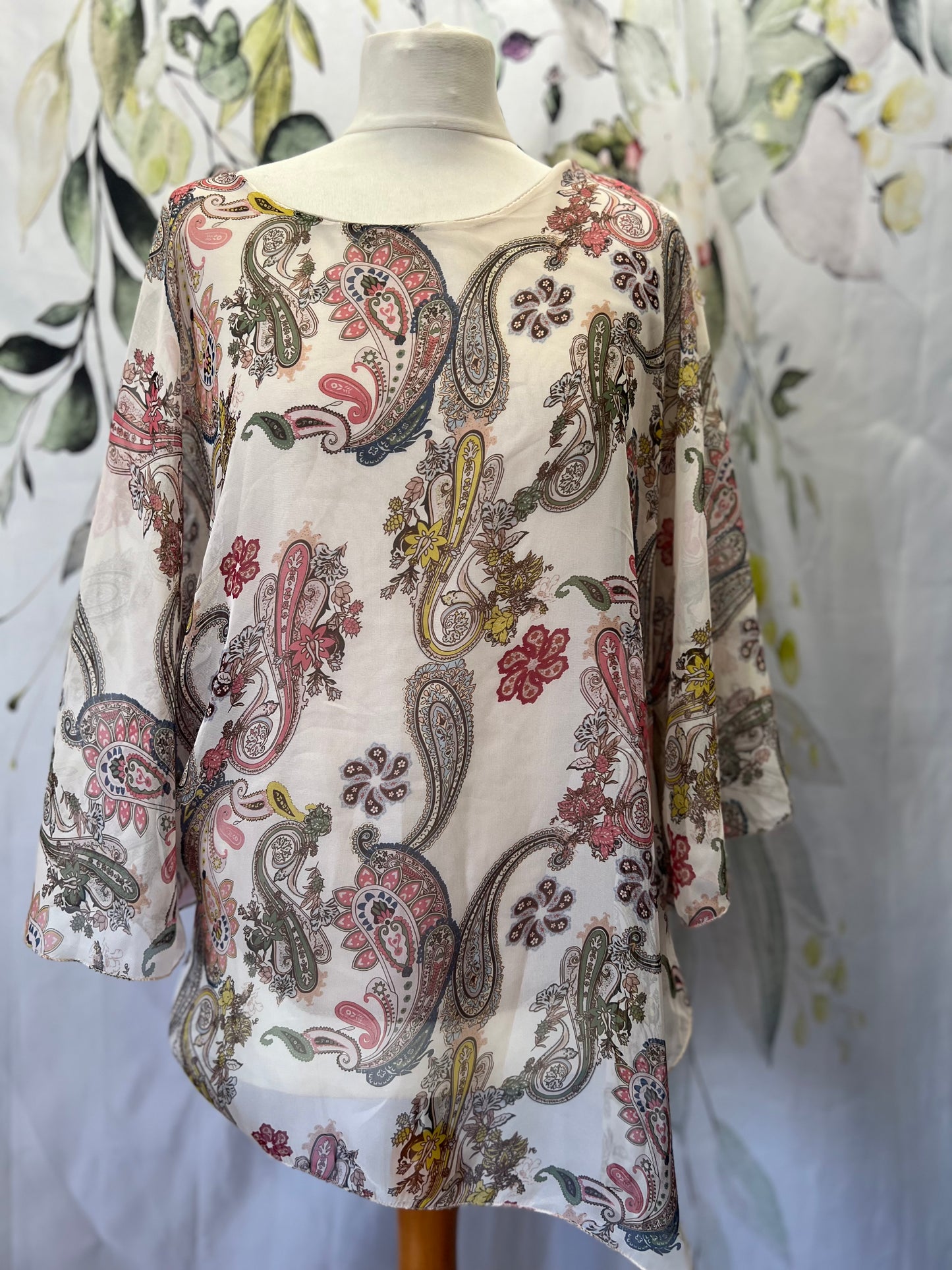 Paisley Chiffon Top