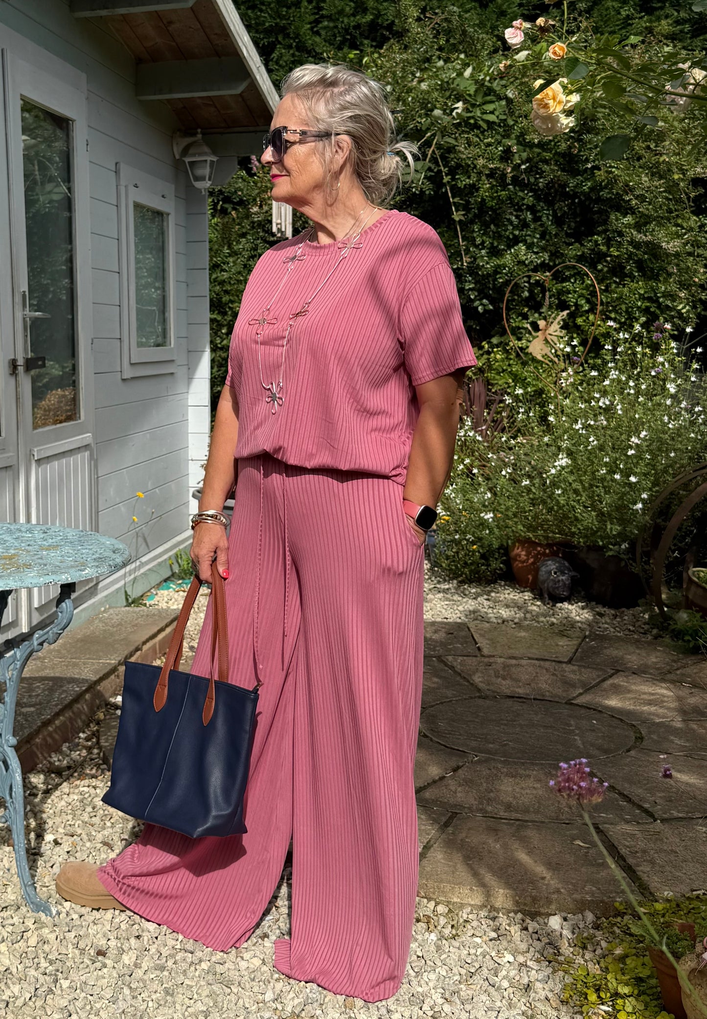 Wide Leg Lounge Suit
