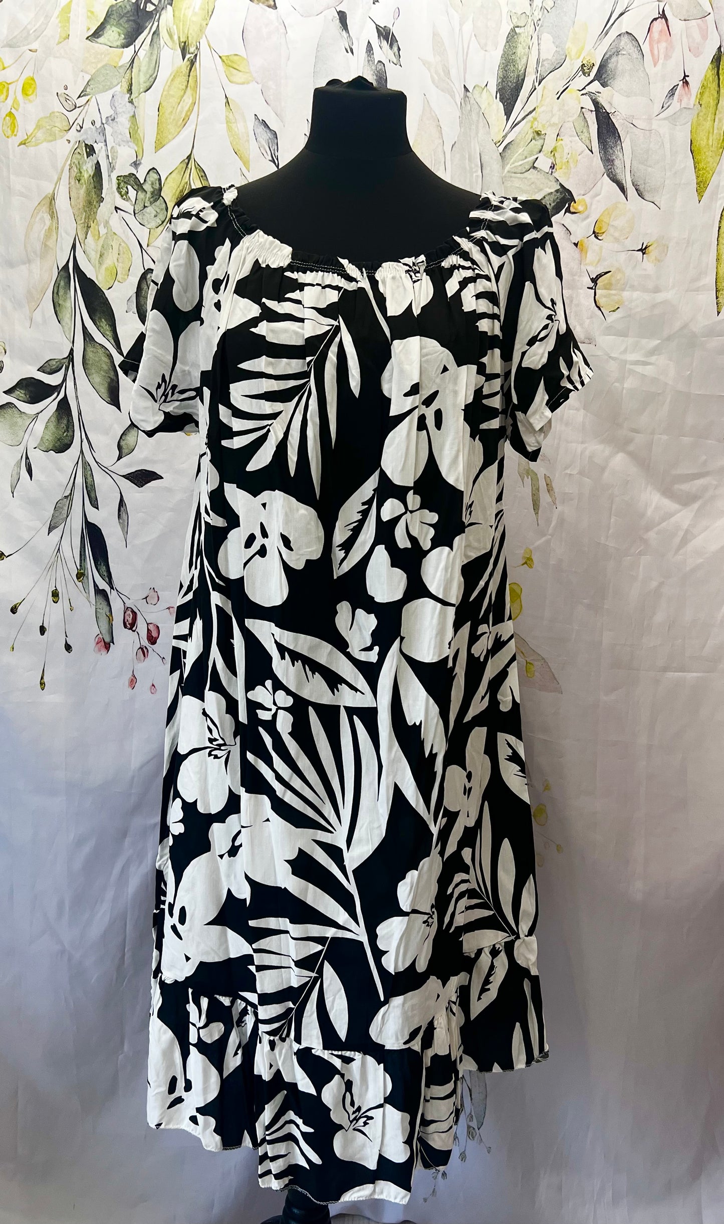 Bardot Style Dress