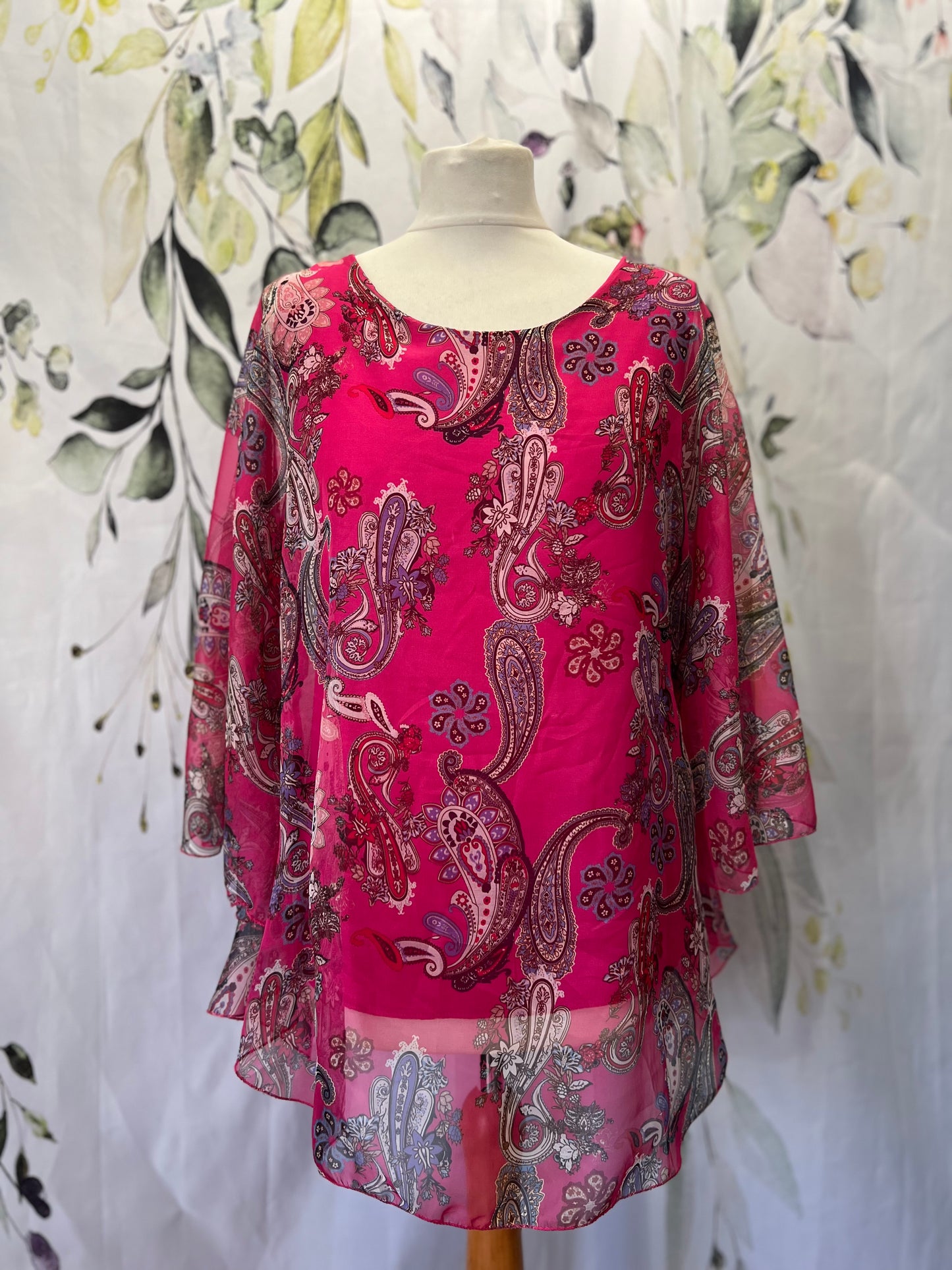 Paisley Chiffon Top