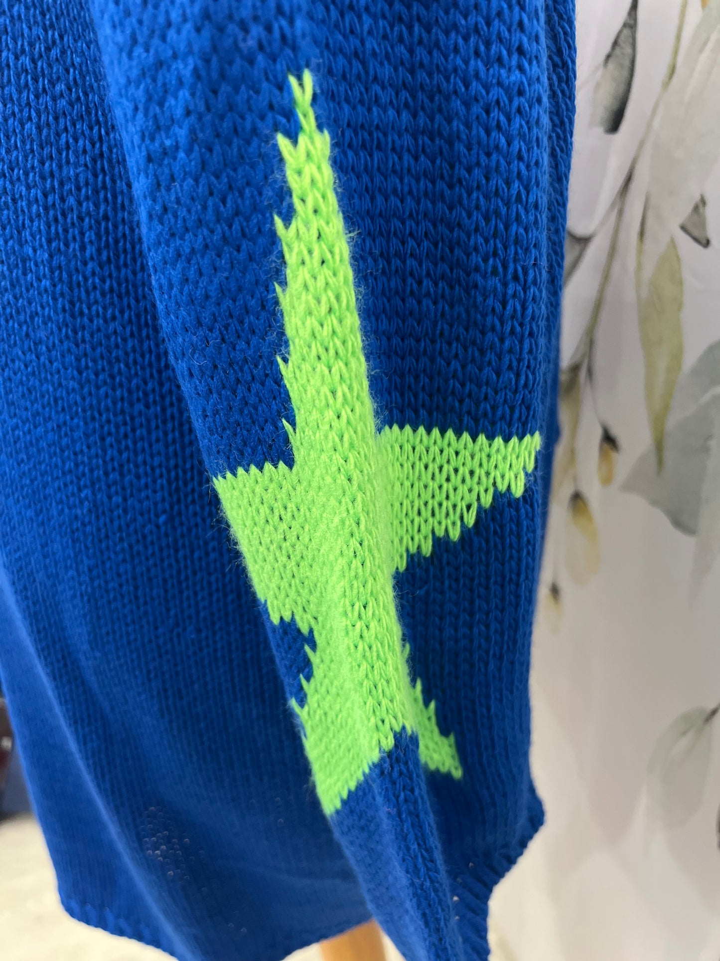 Neon Star Knit
