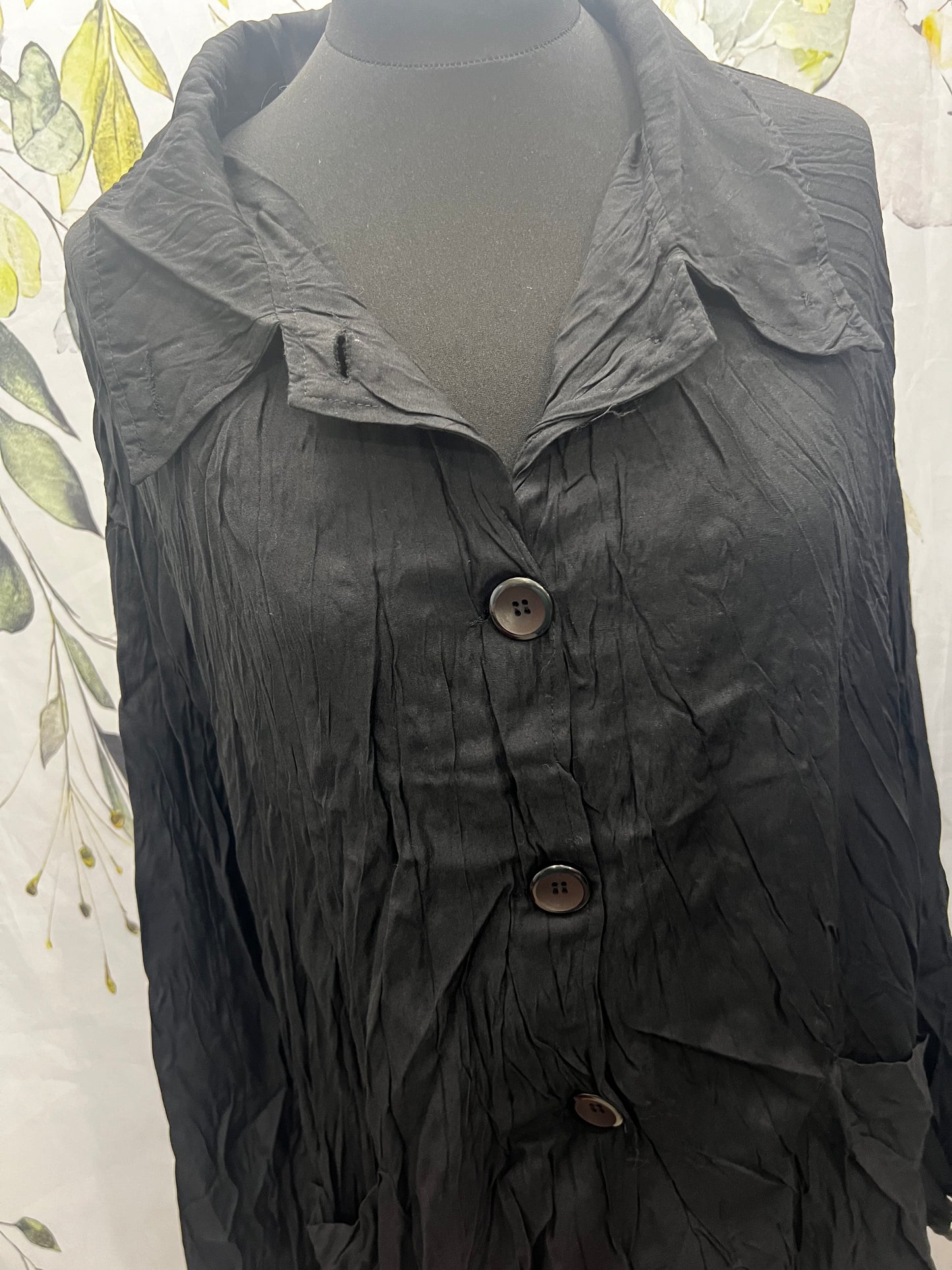 Oversized Crinkle Shirt