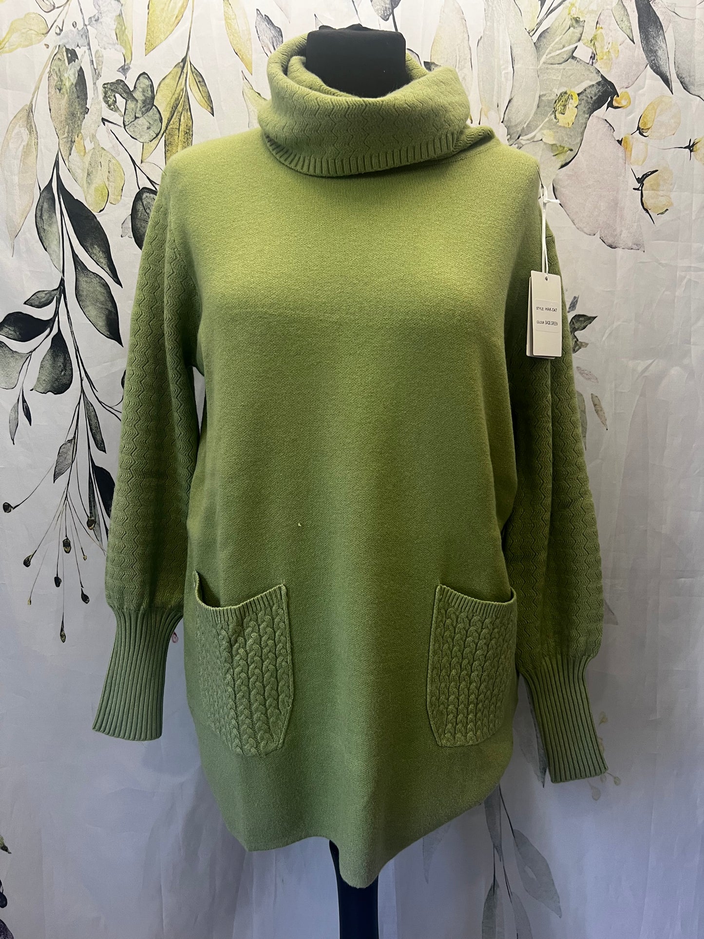 House of Tweed Roll Neck Knit