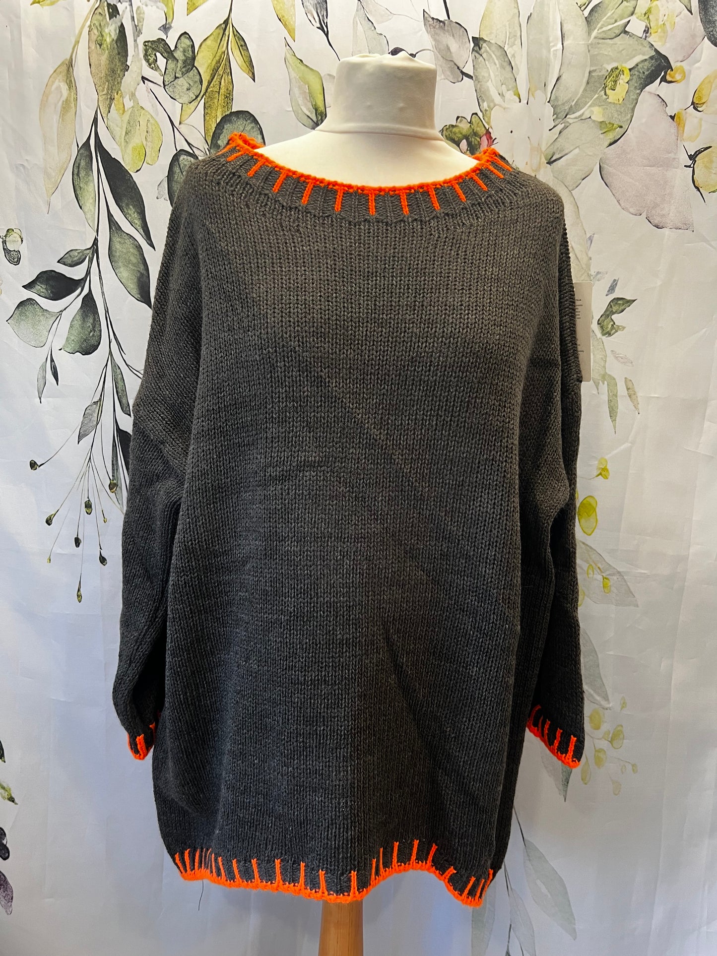 Contrast Stitch Knit