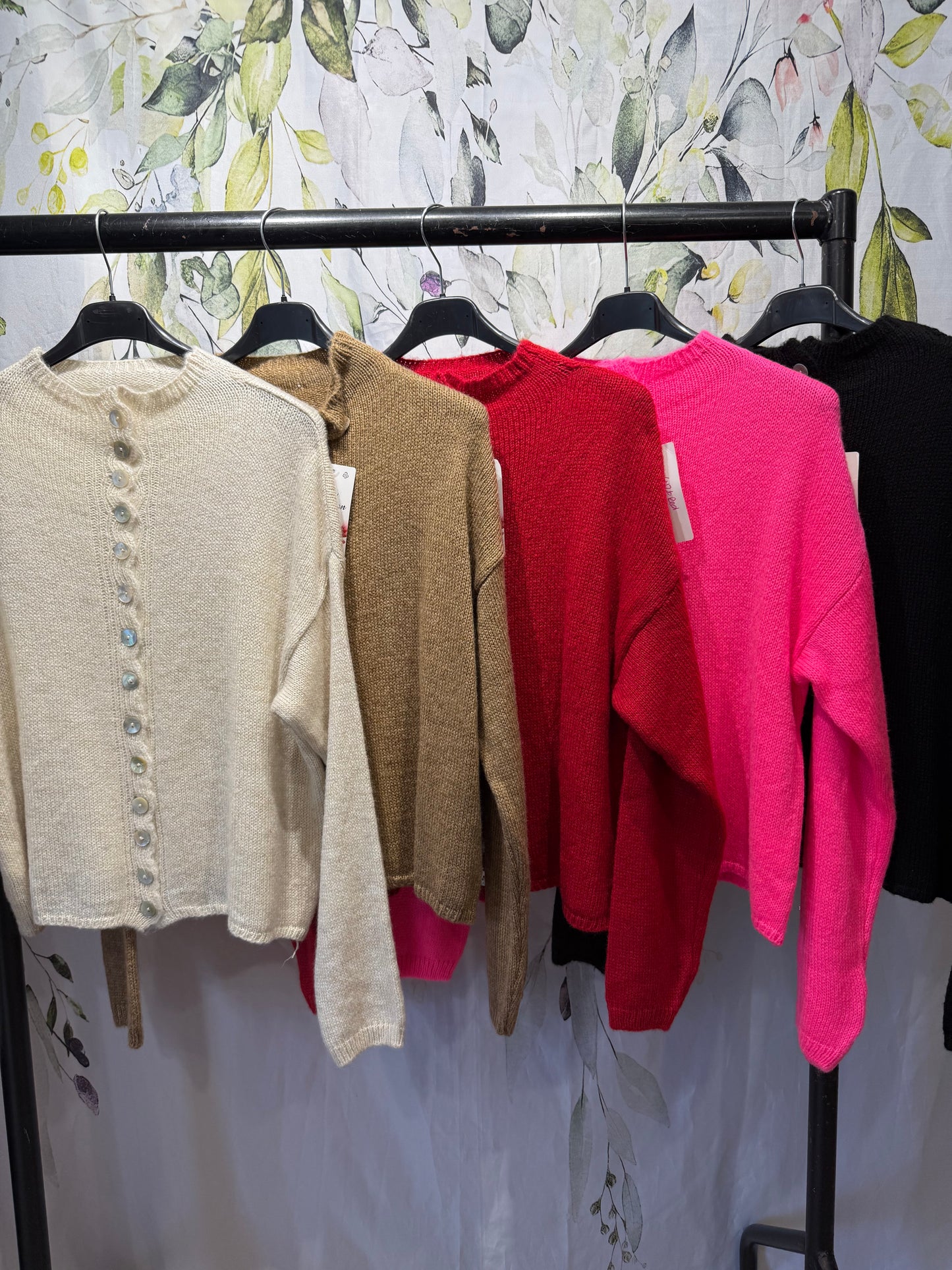 Round Neck Cardi