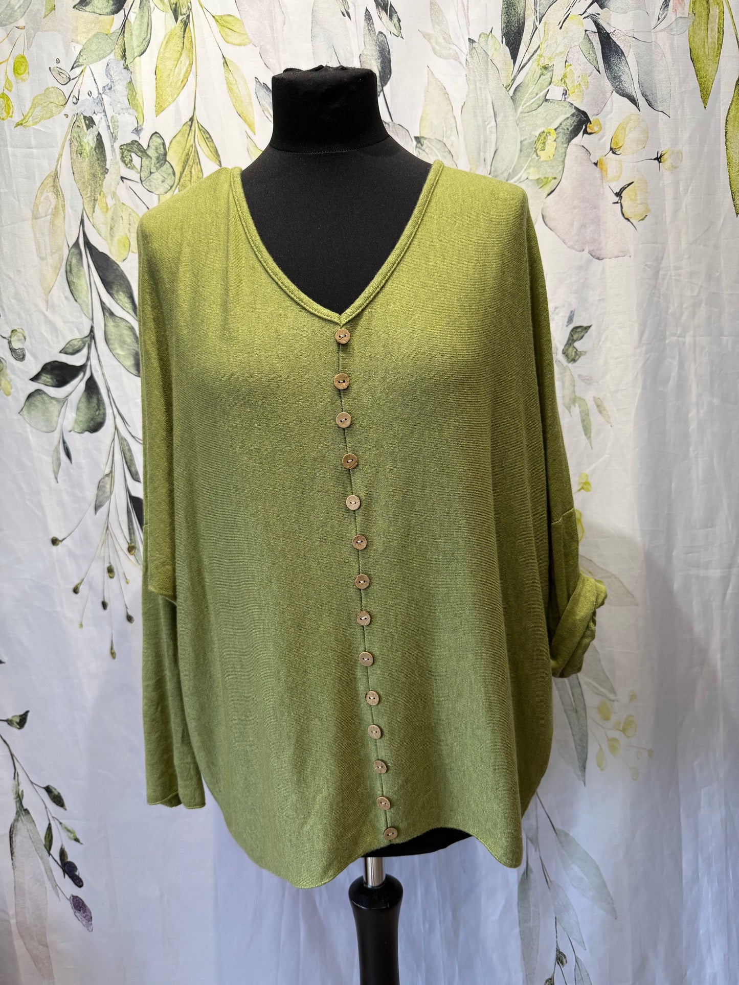 Button Detail Knit