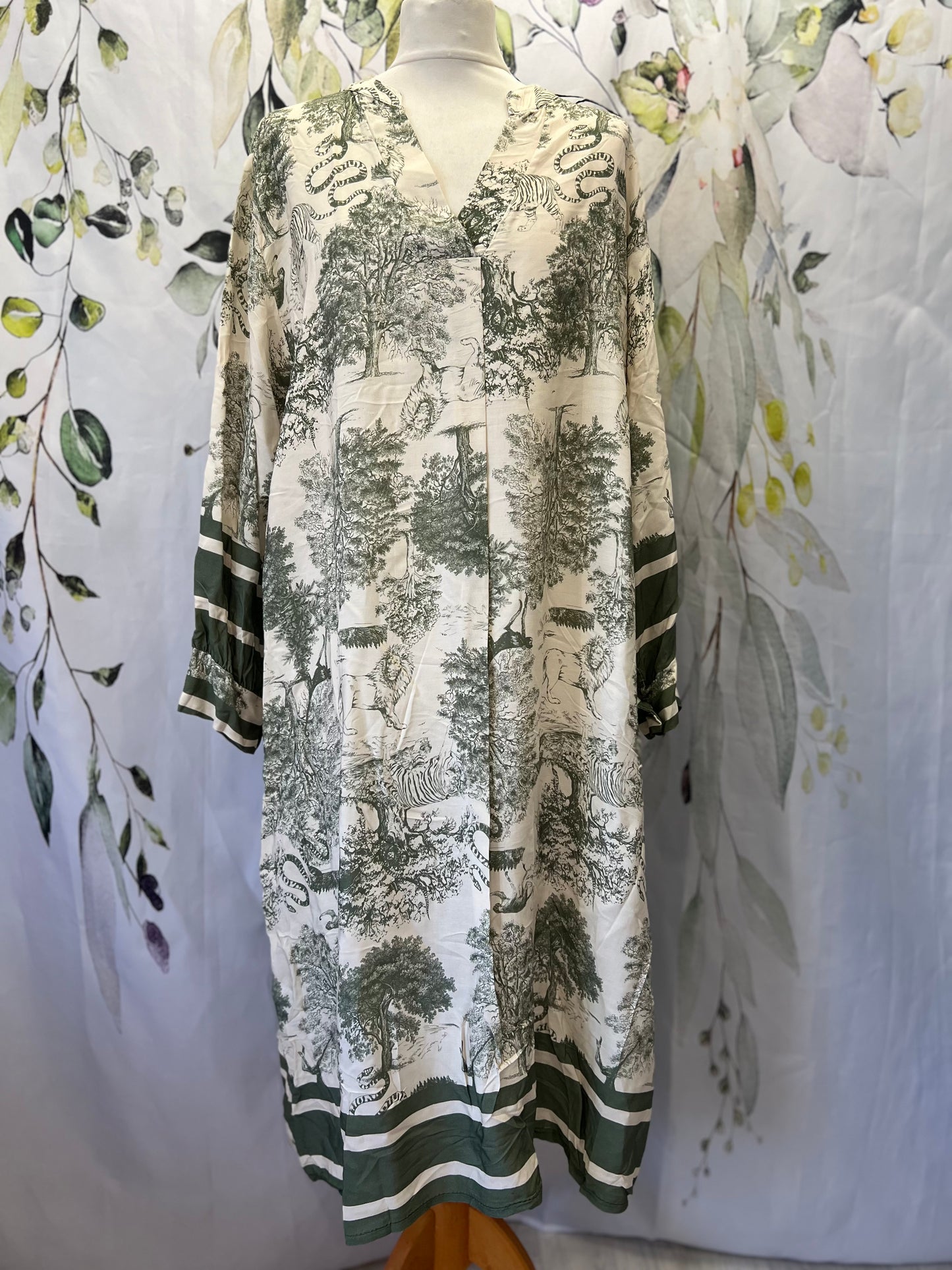 Jungle Print Tunic Dress