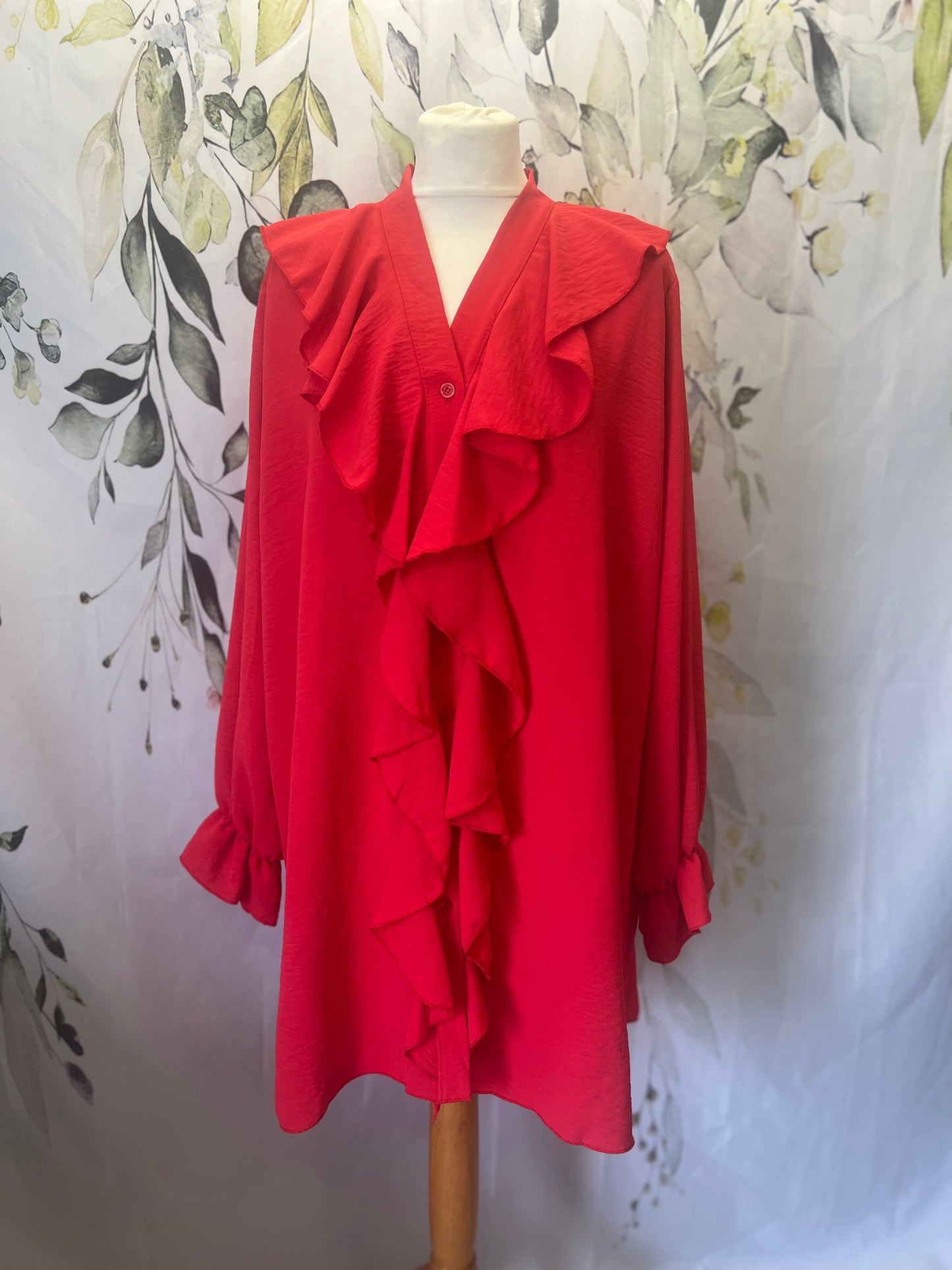 Oversized Frill Shirt