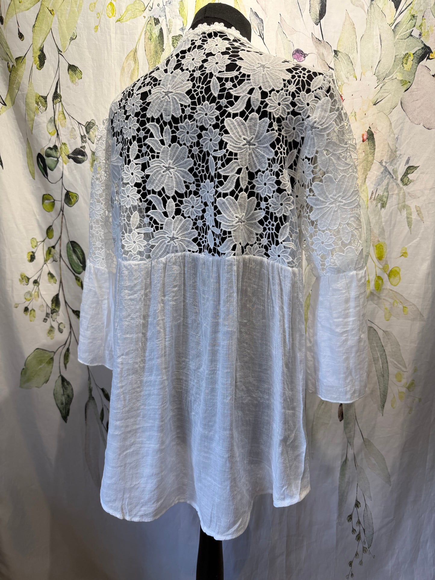 Lace Back Blouse