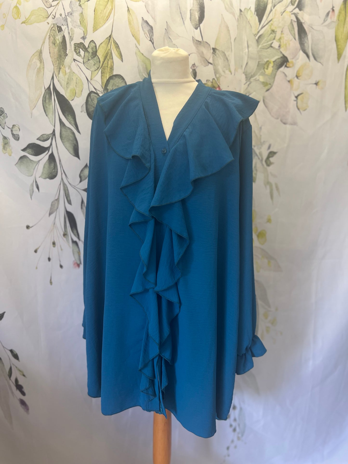 Oversized Frill Shirt