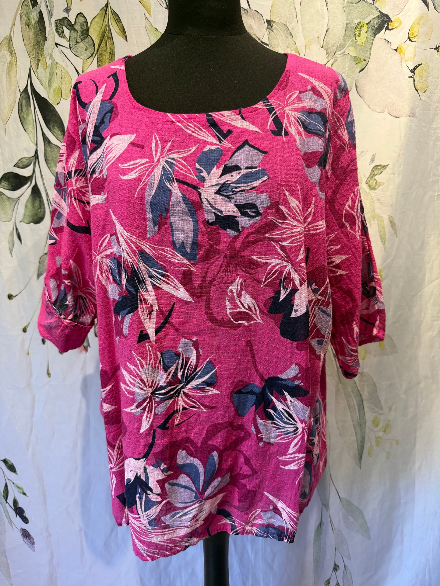 Floral Cotton Top