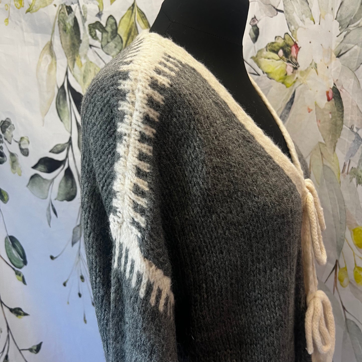 Blanket Stitch Cardi