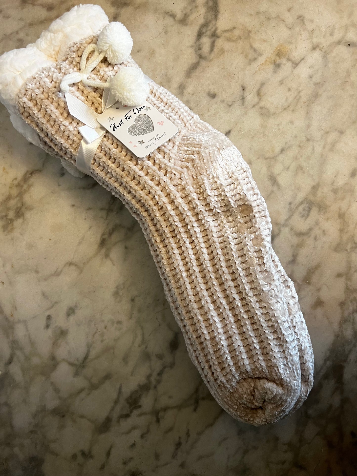 Chenille Slipper Socks