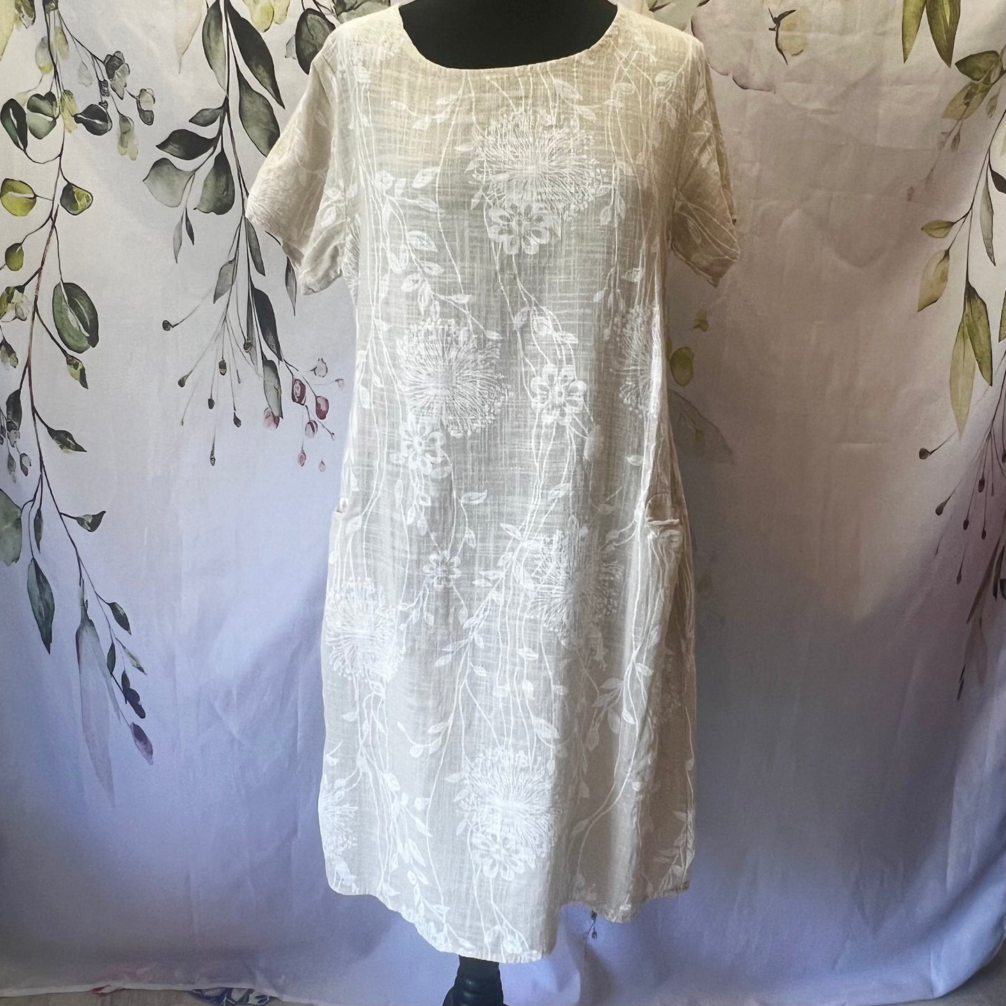Floral Cotton Dress
