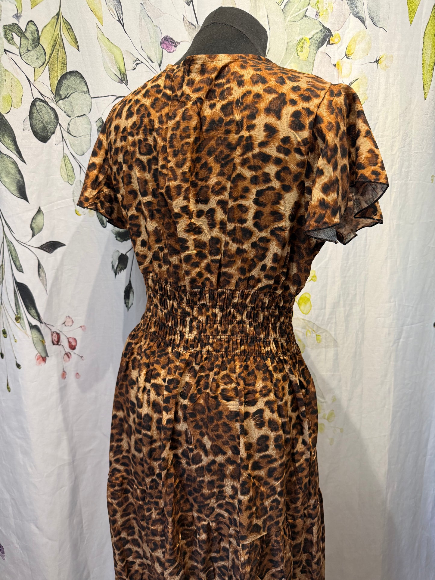 Leopard Print Maxi Dress