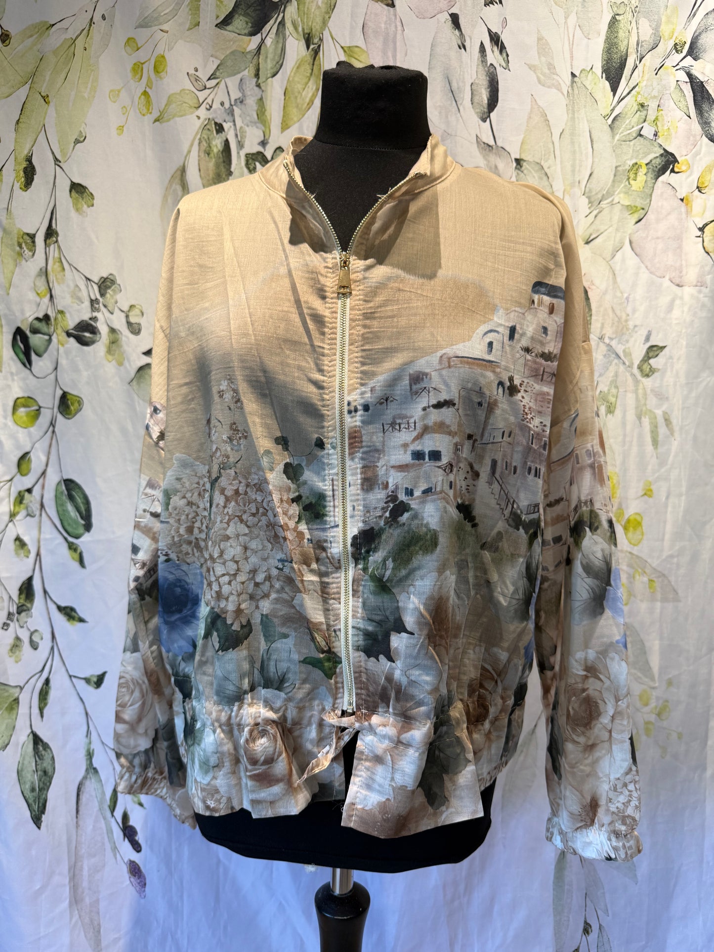 Sheer Bomber Jacket