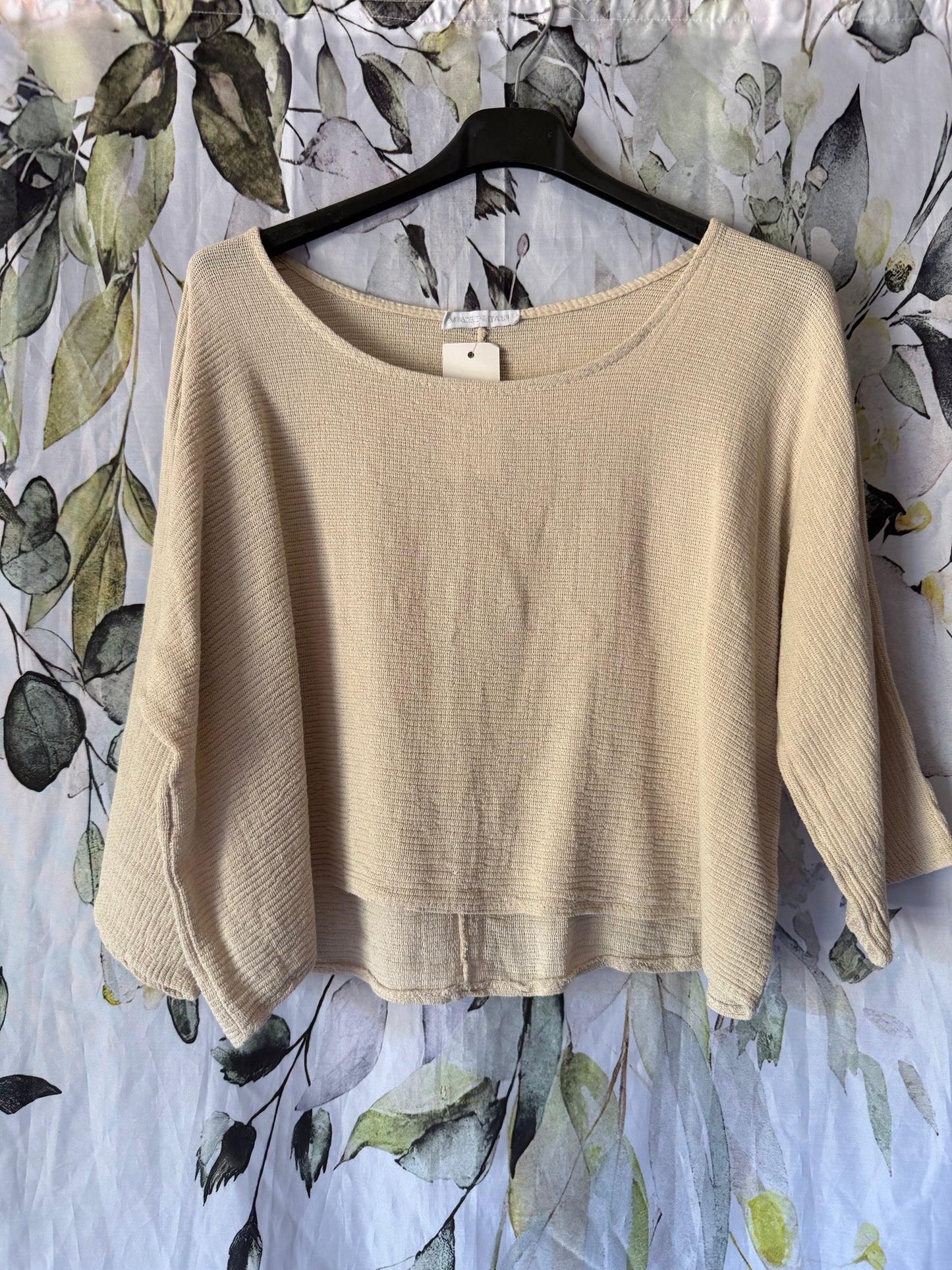 Cropped Cotton Top