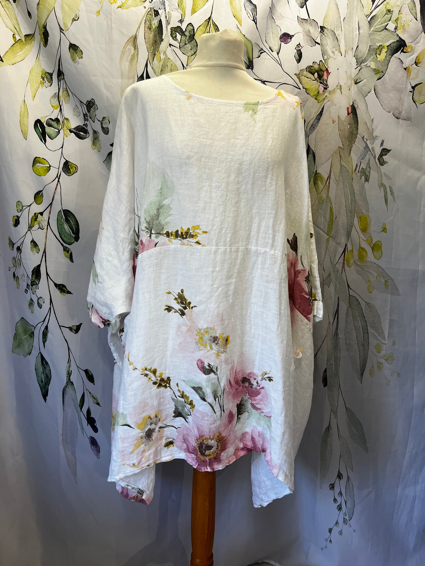Oversized Linen Top
