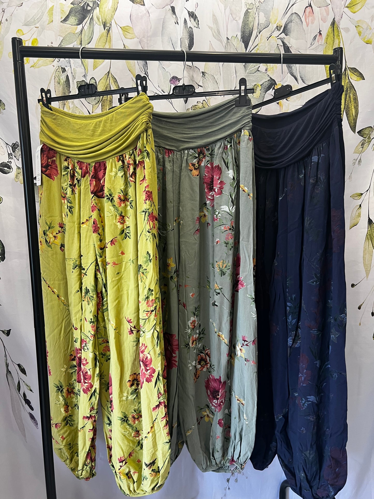 Floral Harem pants
