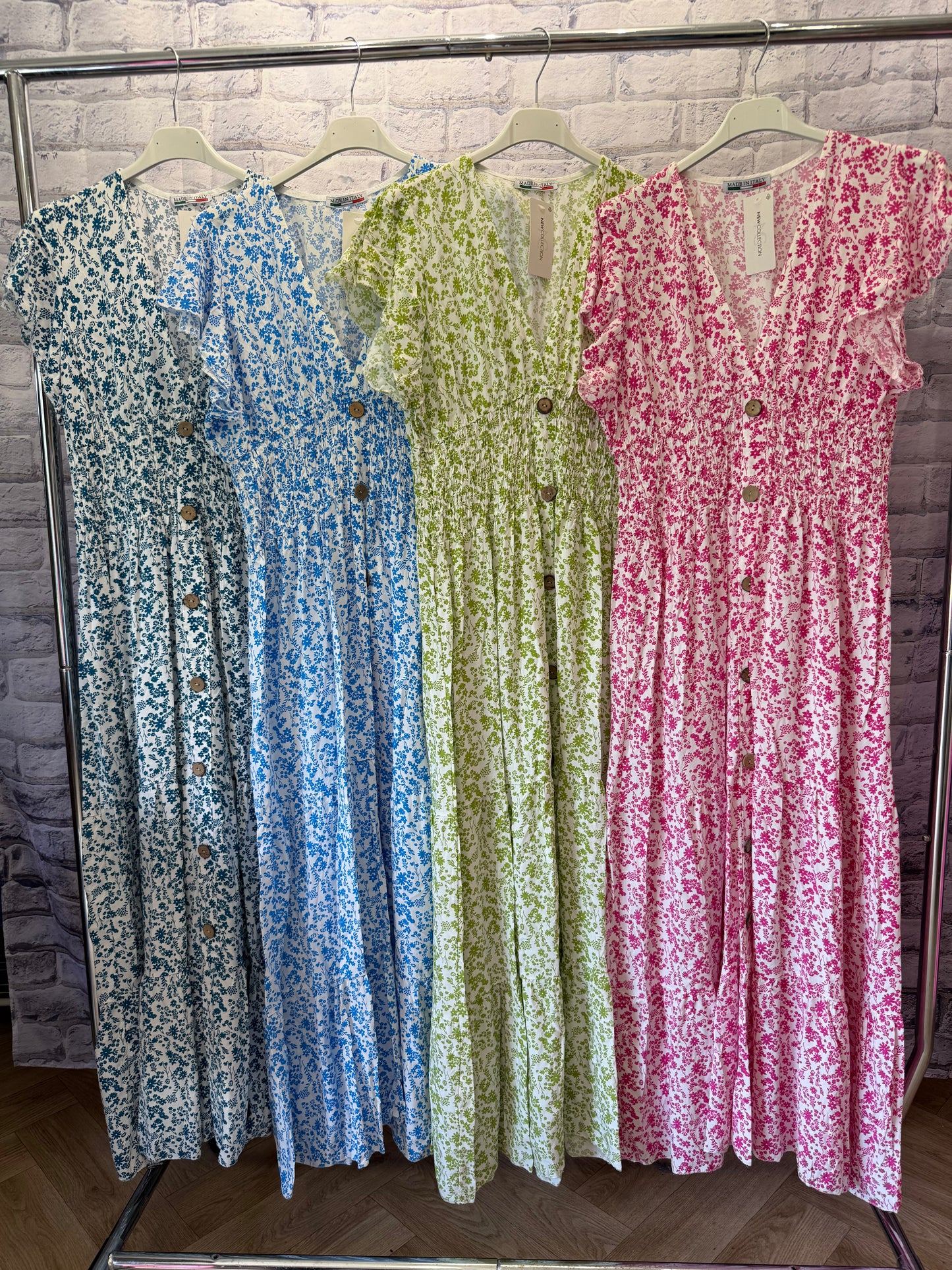 Ditsy Print Dress