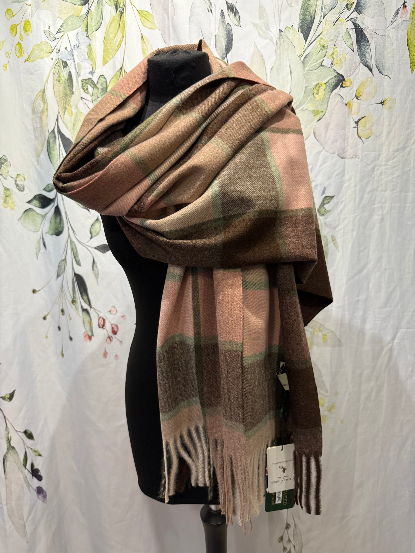 Luxury Checked Scarf