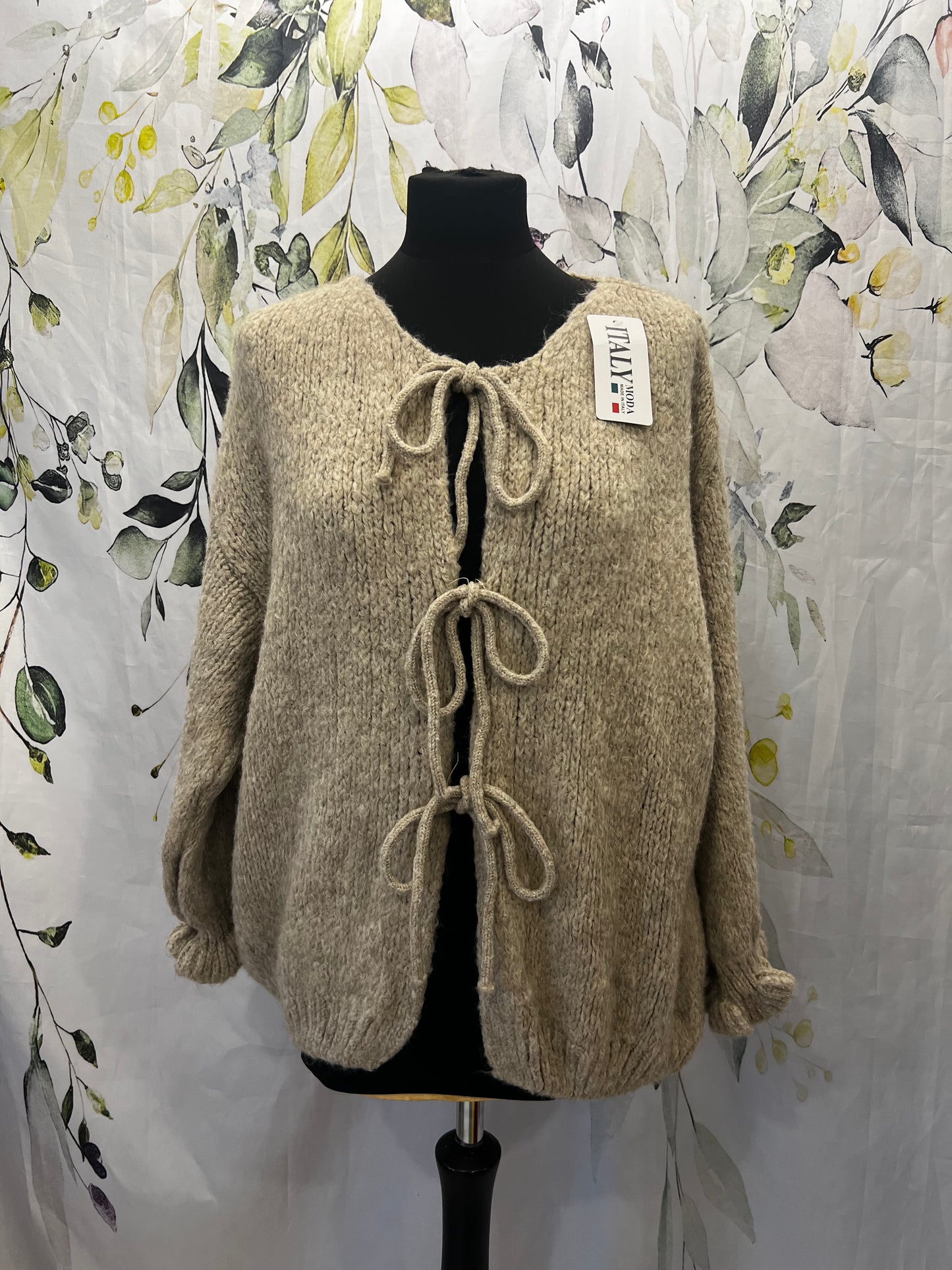 Tie Front Cardi