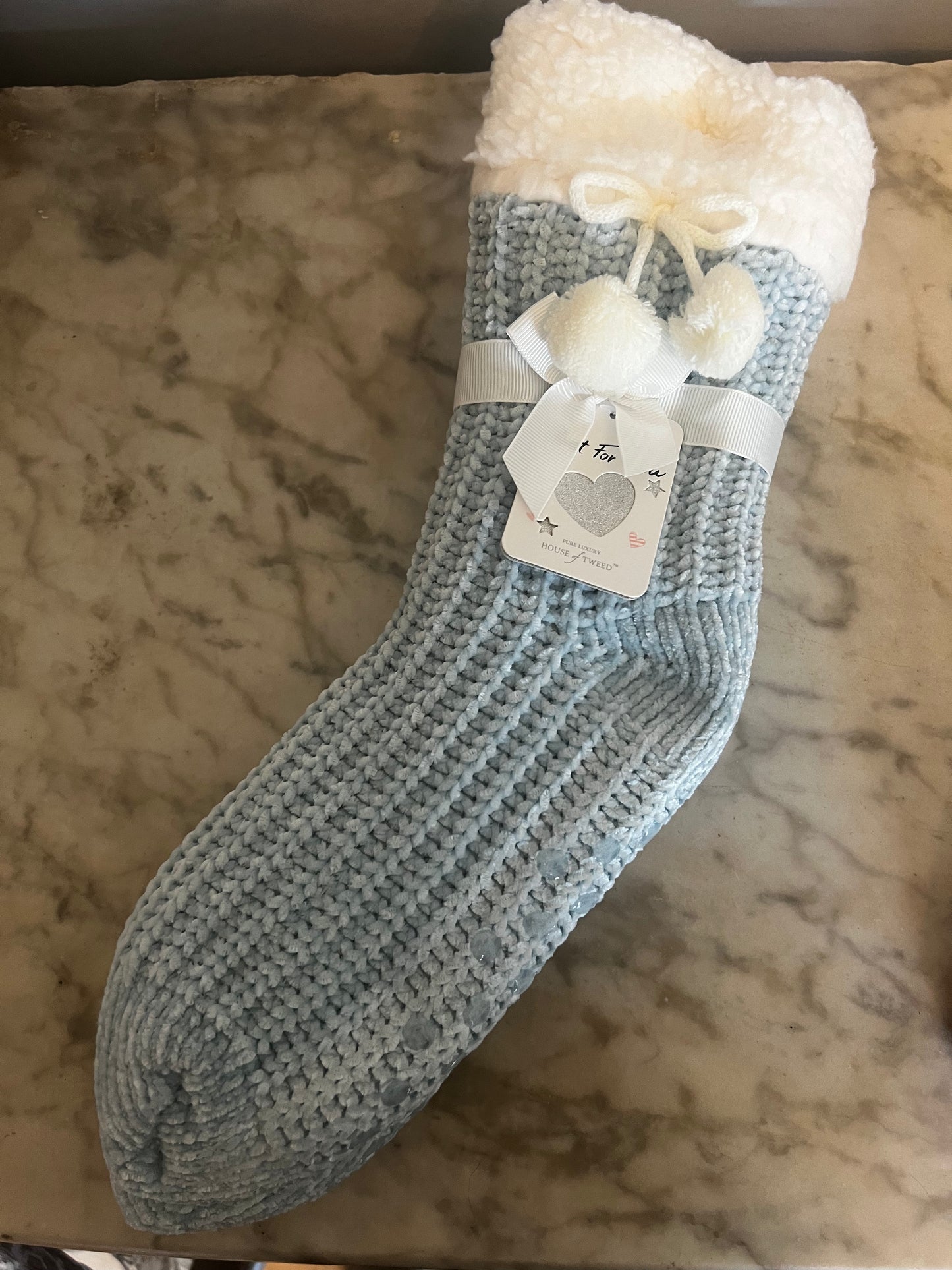 Chenille Slipper Socks