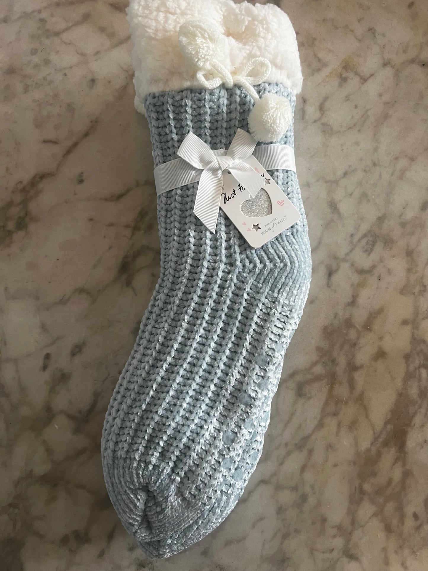 Chenille Slipper Socks