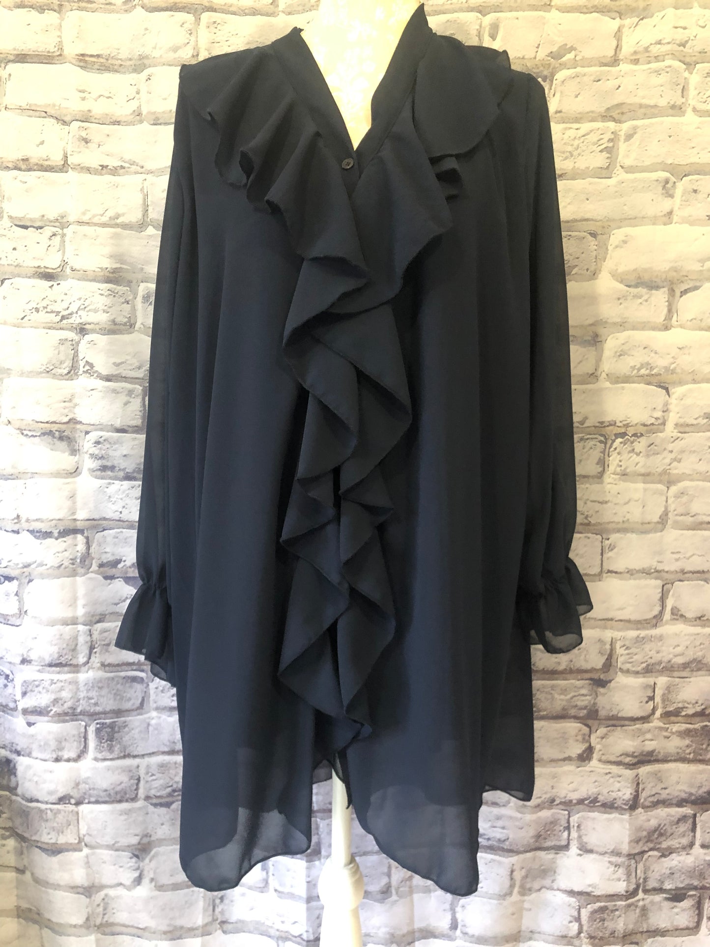 Ruffle Detail Shirt