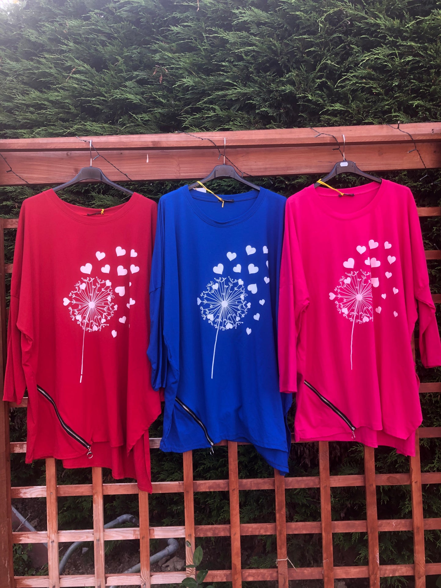 Lightweight Sweat With Dandelion Print