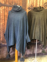 Load image into Gallery viewer, Cowl Neck Poncho Style Jumper
