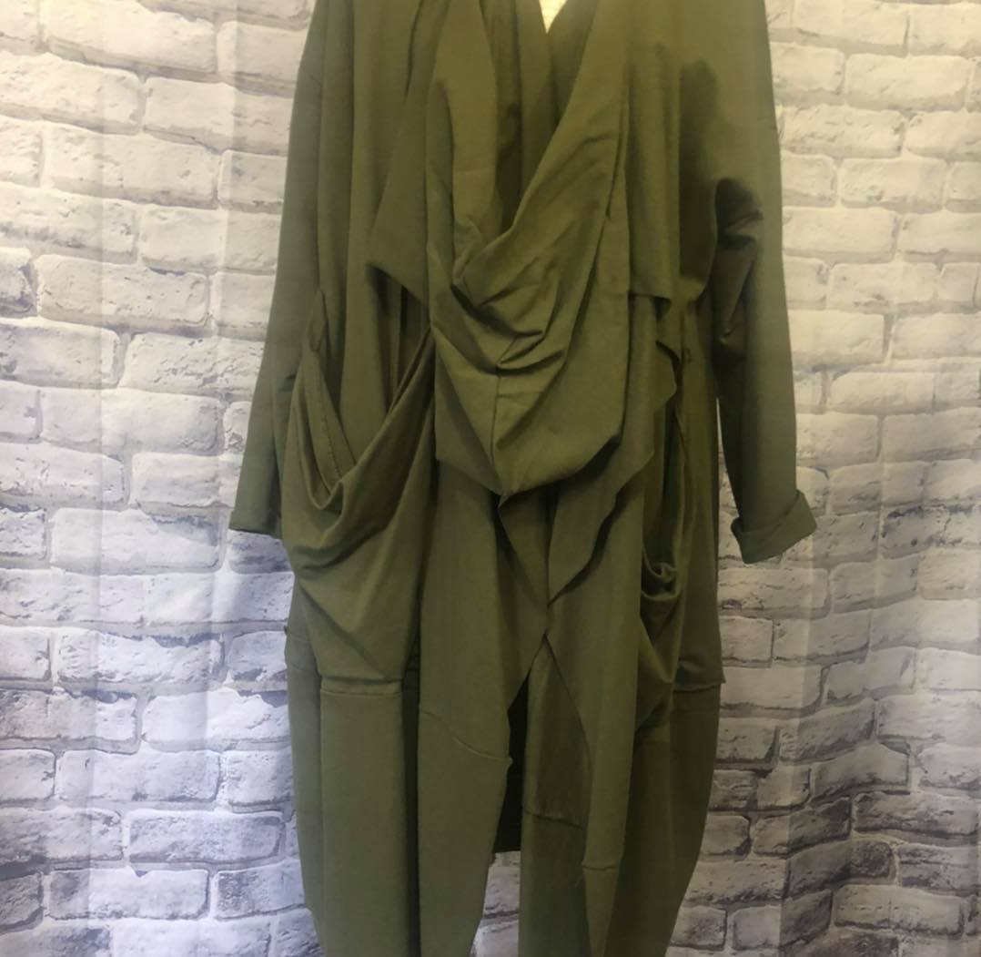 Jersey Wrap Coatigan