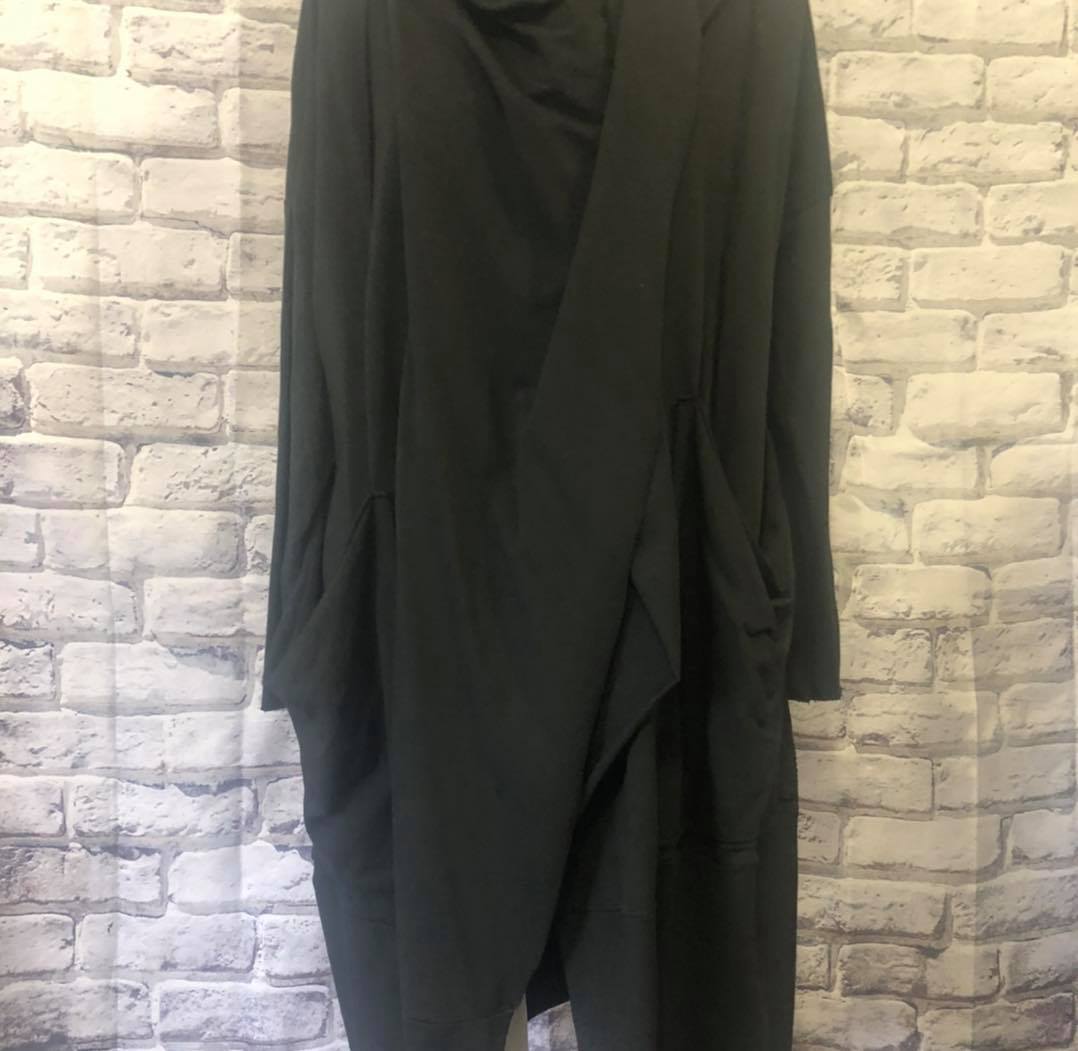 Jersey Wrap Coatigan