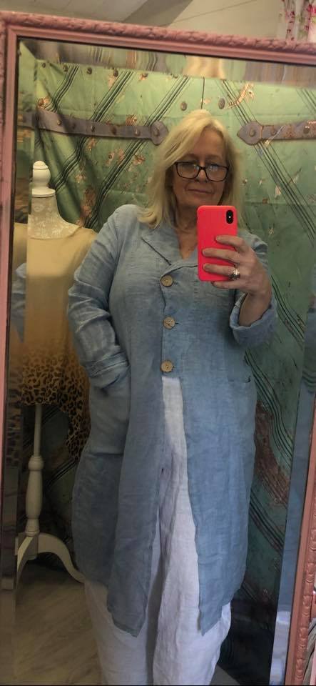 Long Linen Jacket