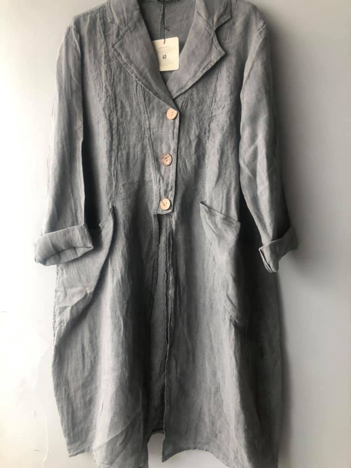 Long Linen Jacket