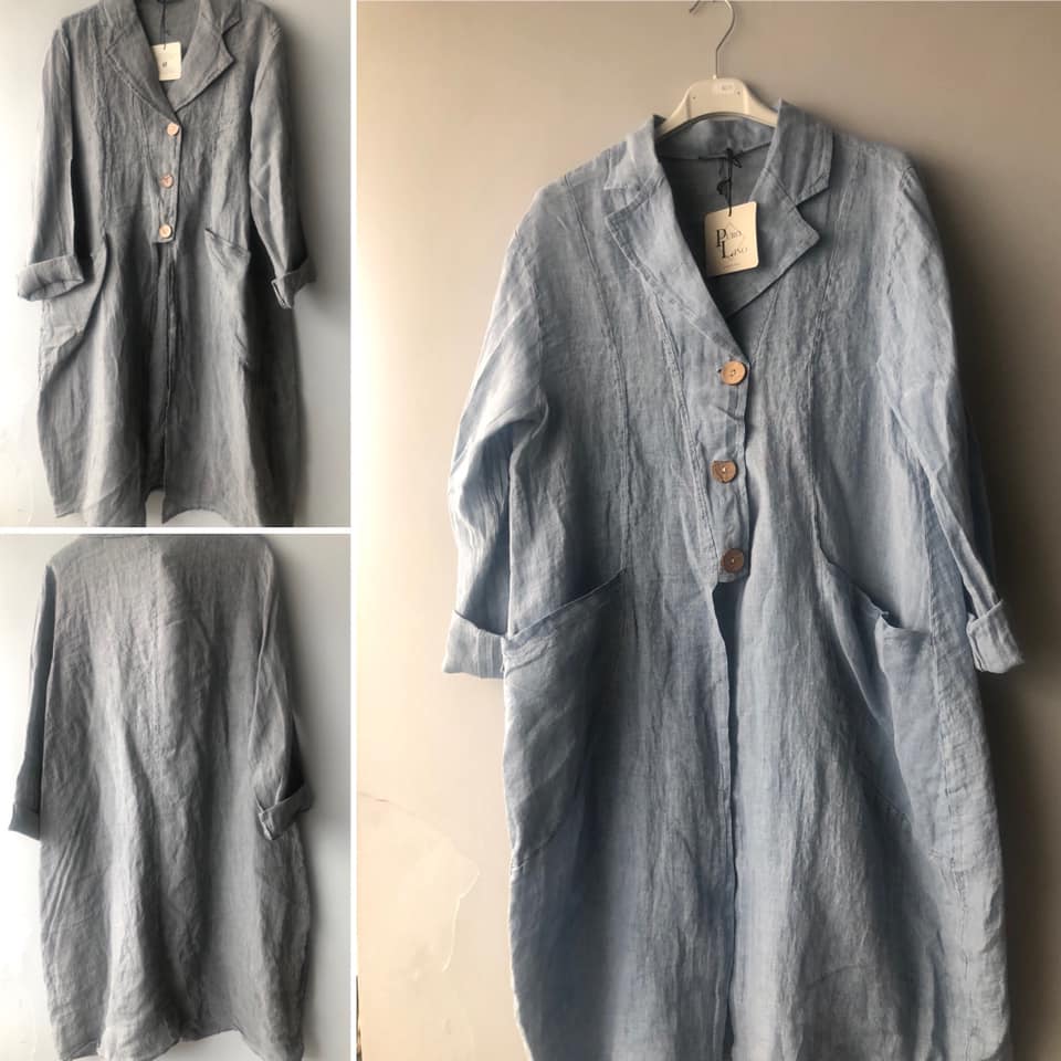 Long Linen Jacket