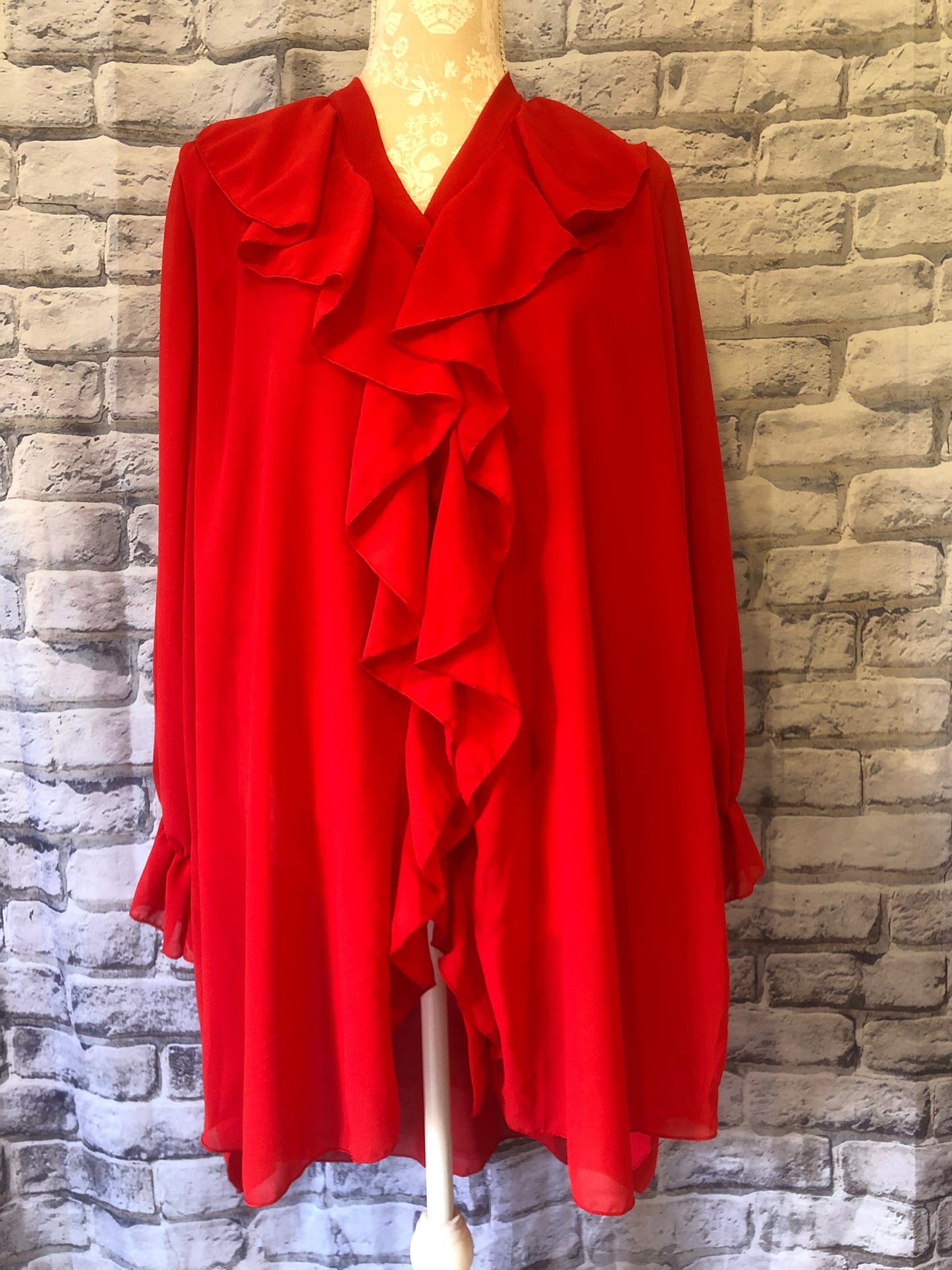 Ruffle Detail Shirt