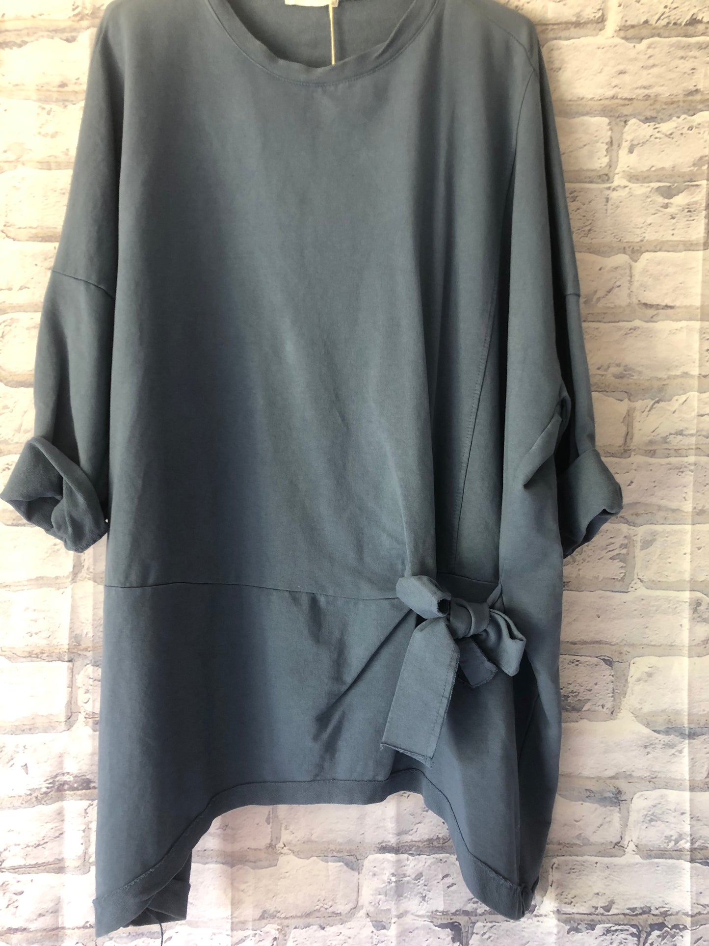 Oversized Sweat With Tie Detail