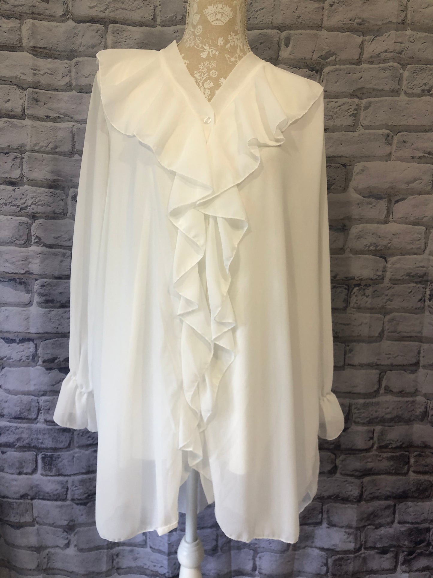 Ruffle Detail Shirt