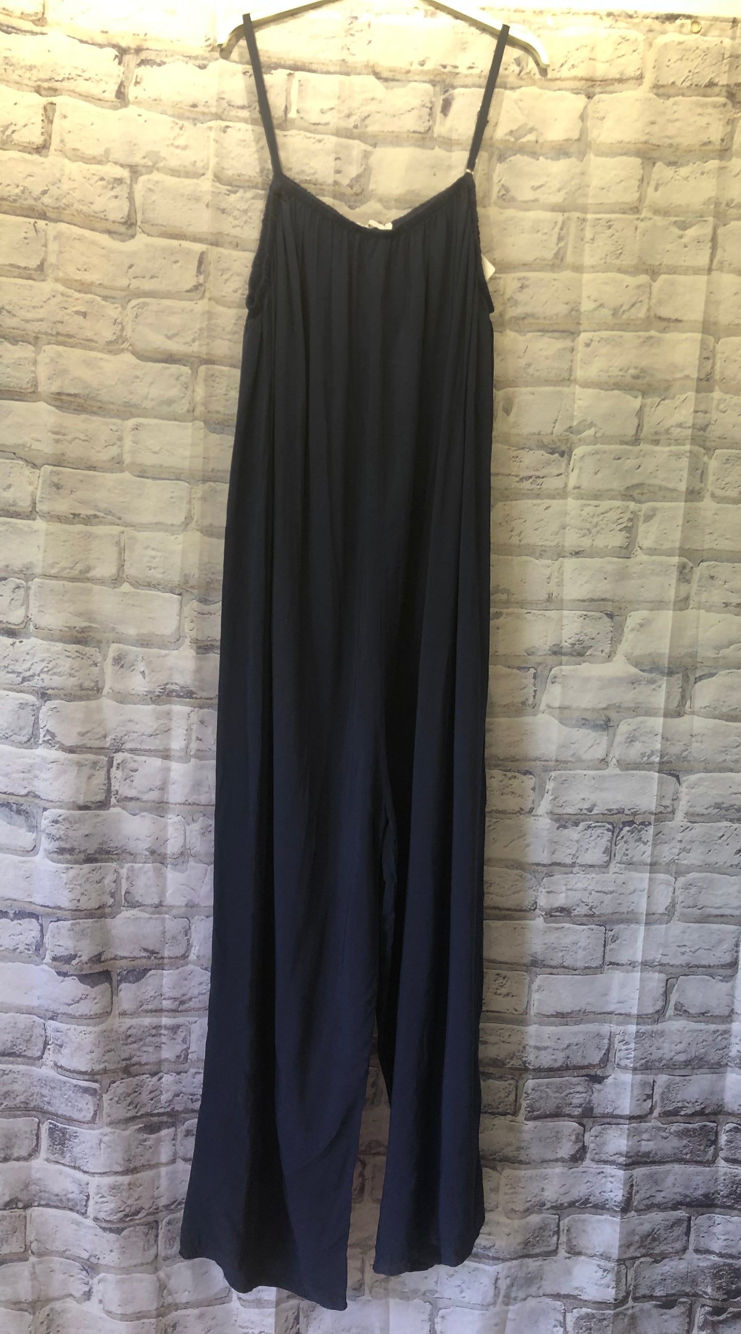 Full Length Wide Leg Jumpsuit