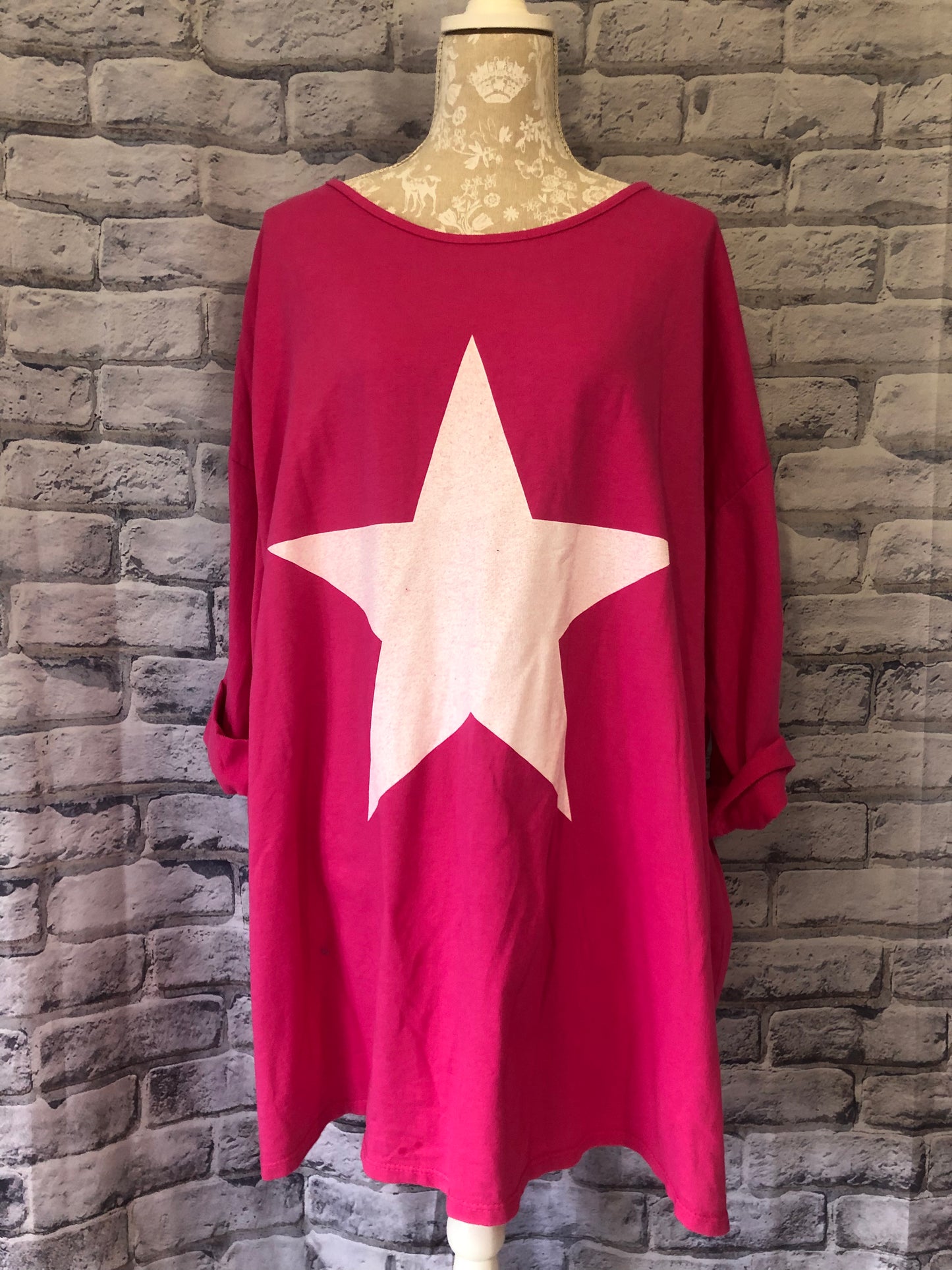 Over Sized Star Sweat